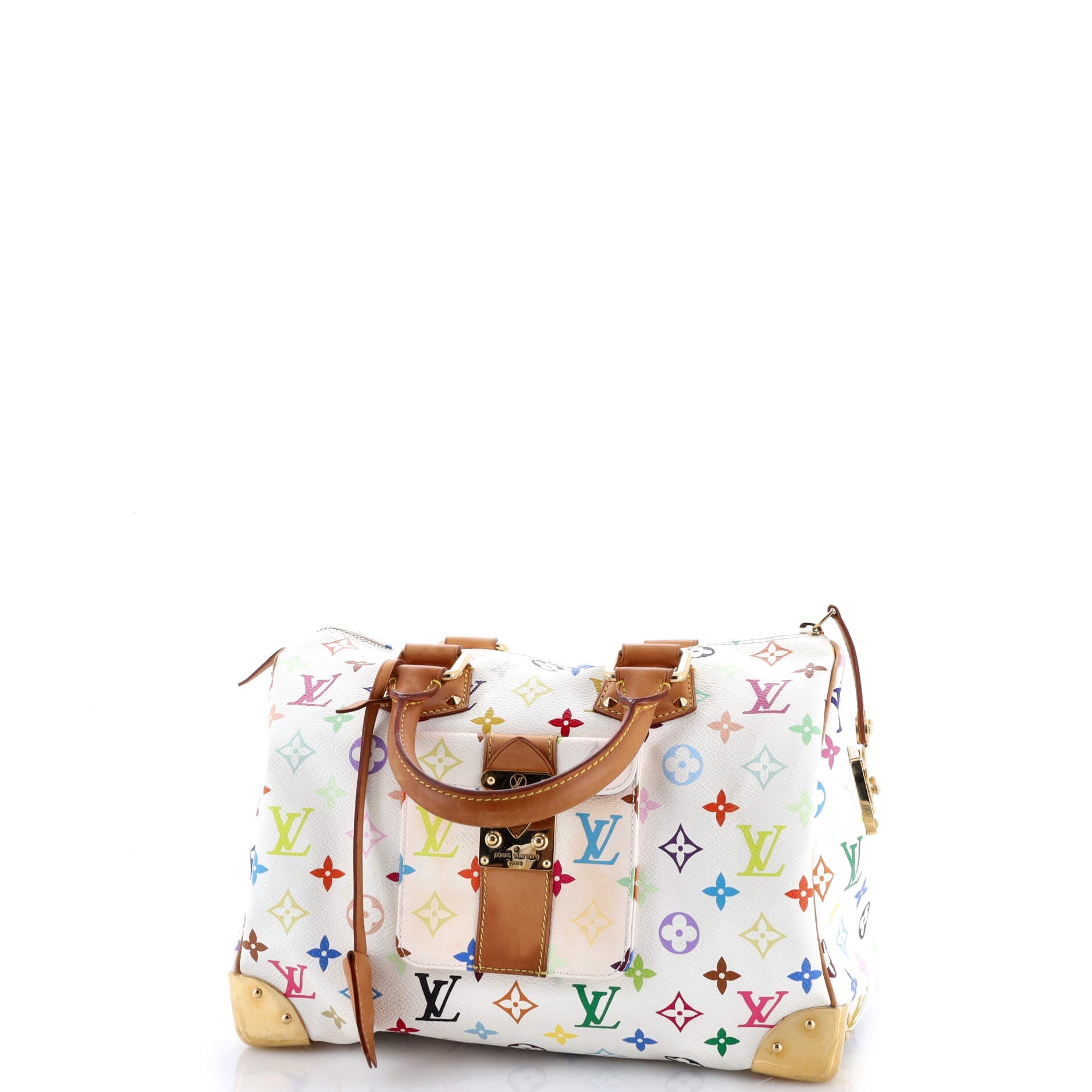 Louis Vuitton Speedy Handbag Monogram Multicolor 30