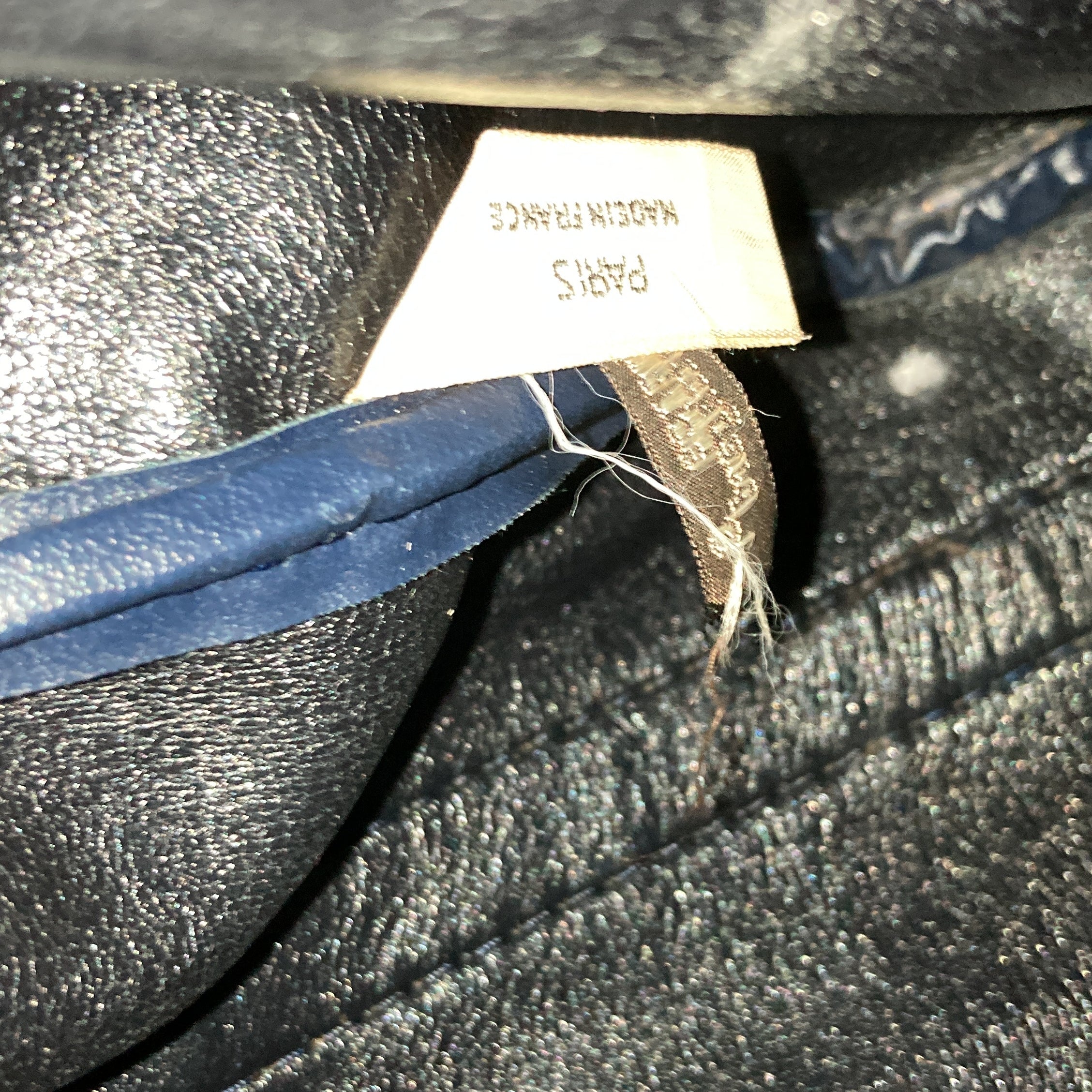 Christian Dior Vintage Trotter Boston Bag Diorissimo Canvas Medium