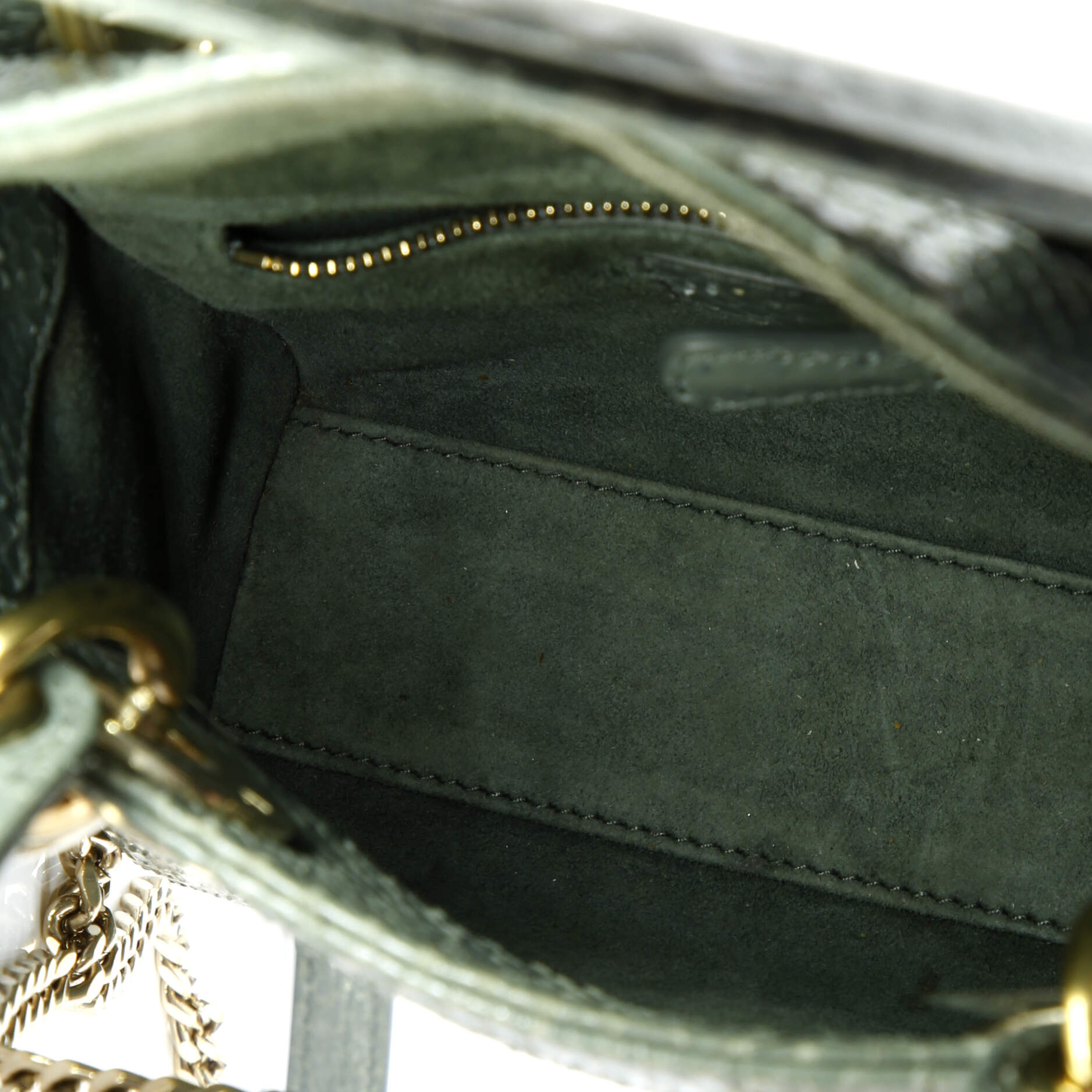 Christian Dior Lady Dior Chain Bag Python Mini