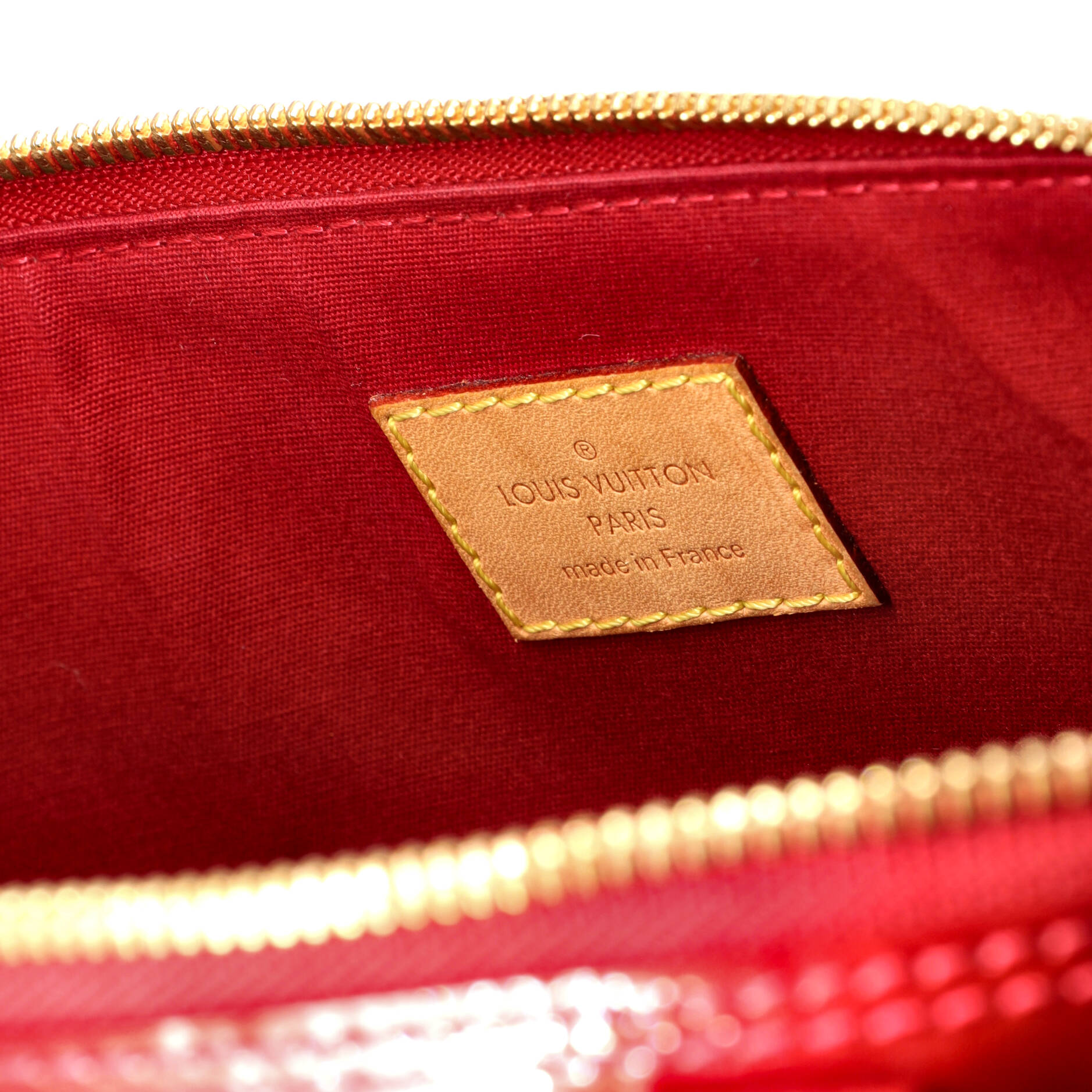 Louis Vuitton Alma Handbag Monogram Vernis PM