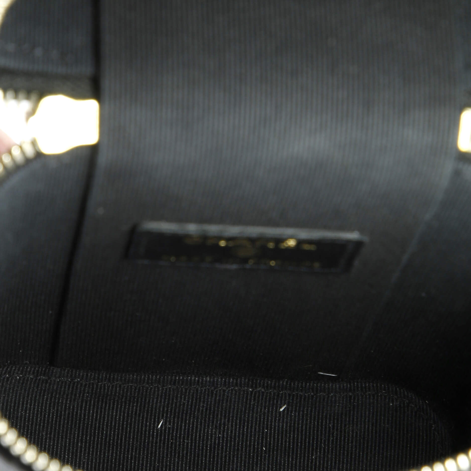 Chanel Classic Vanity Top Handle Phone Holder with Chain Quilted Lambskin