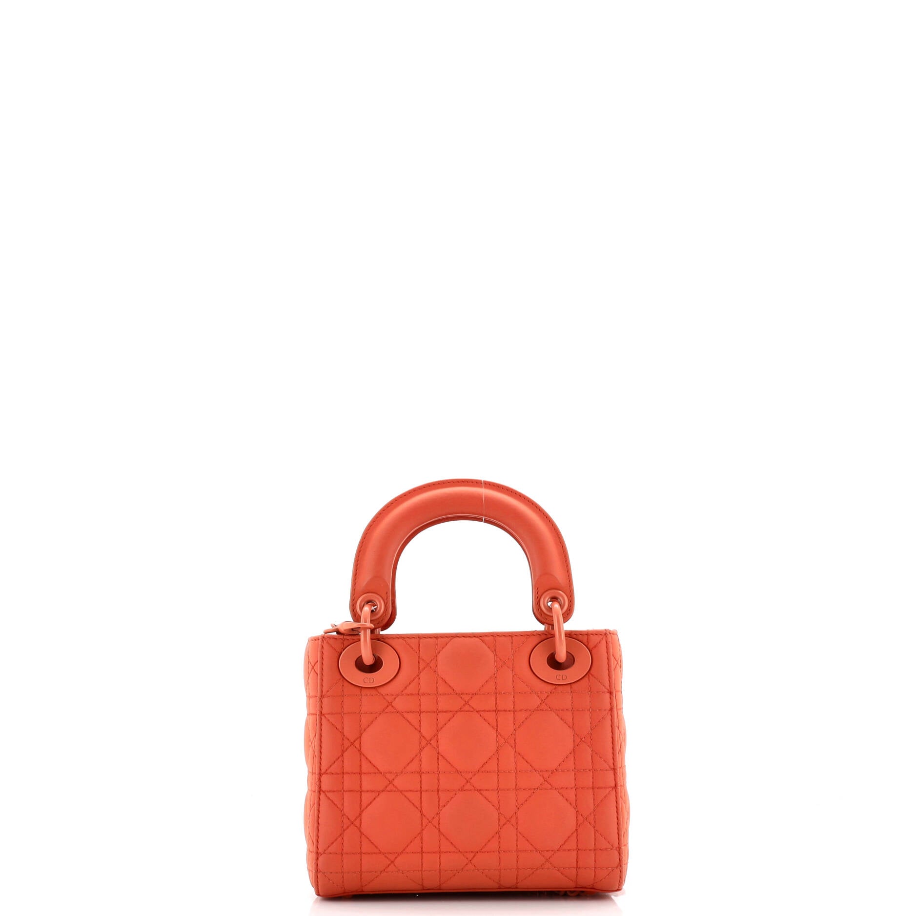 Christian Dior Ultra Matte Lady Dior Chain Bag Cannage Quilt Calfskin Mini