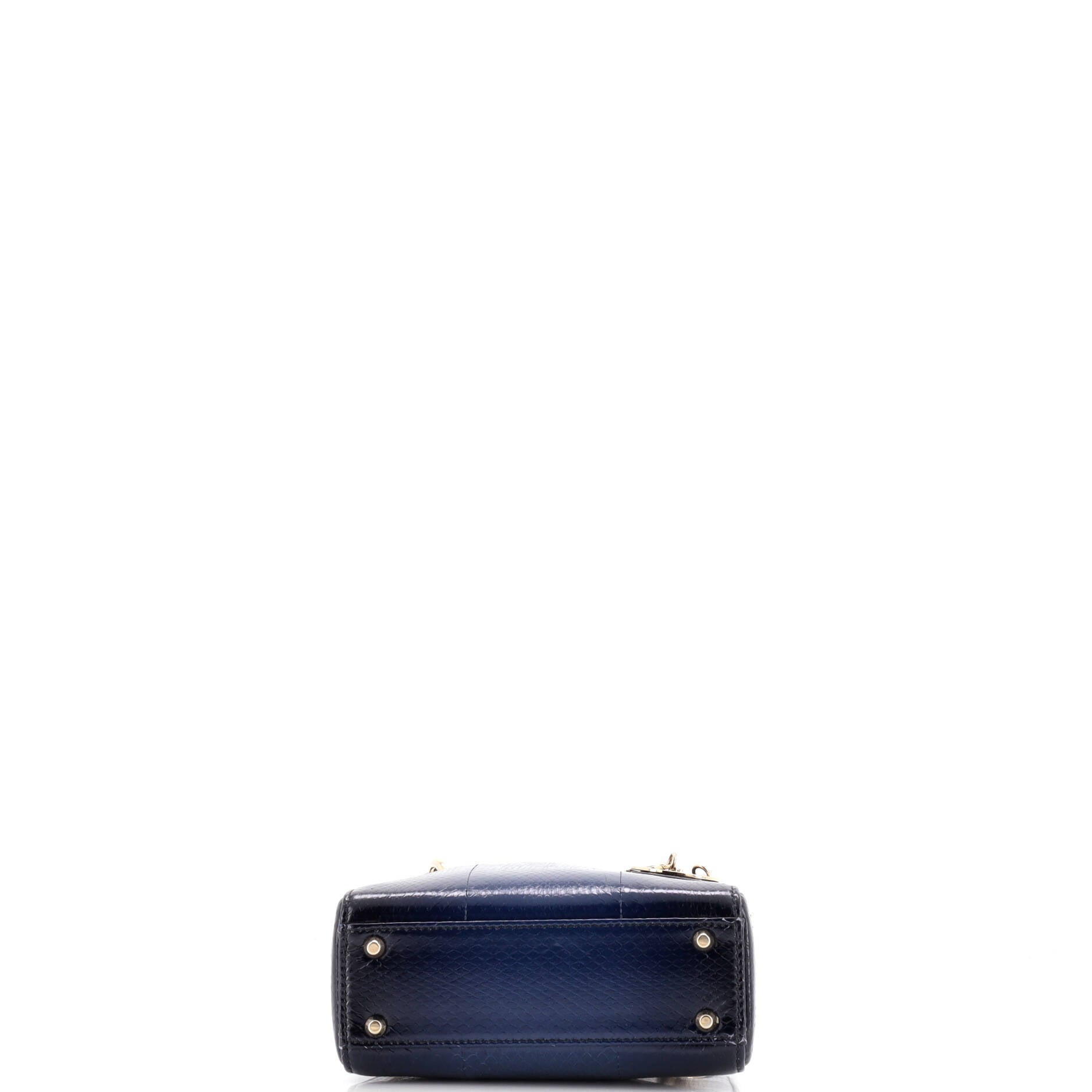 Christian Dior Lady Dior Chain Bag Python Mini