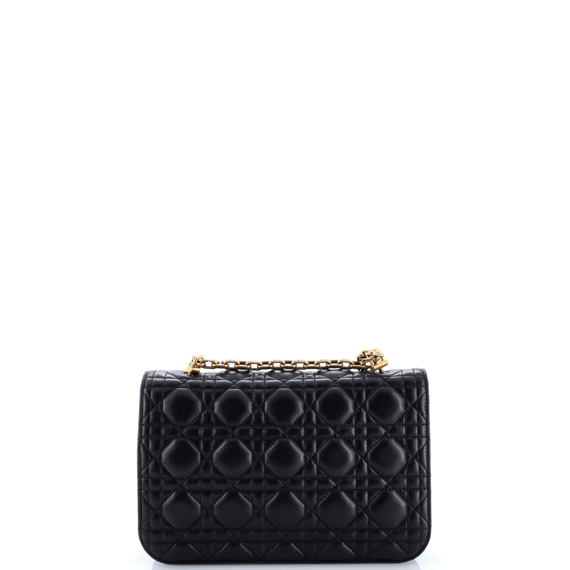 Christian Dior Dioraddict Flap Bag Cannage Quilt Lambskin Medium