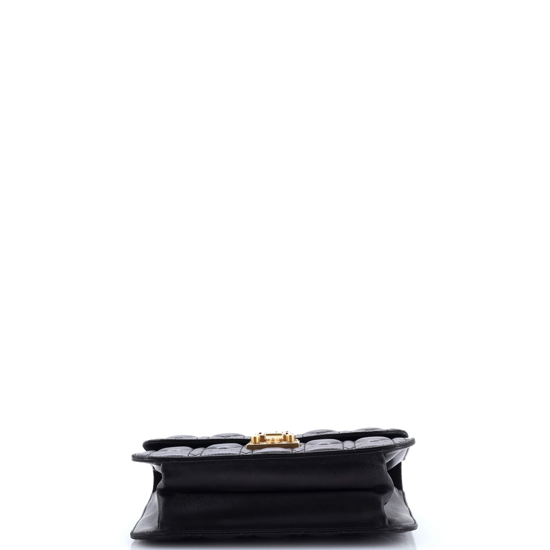 Christian Dior Dioraddict Flap Bag Cannage Quilt Lambskin Medium