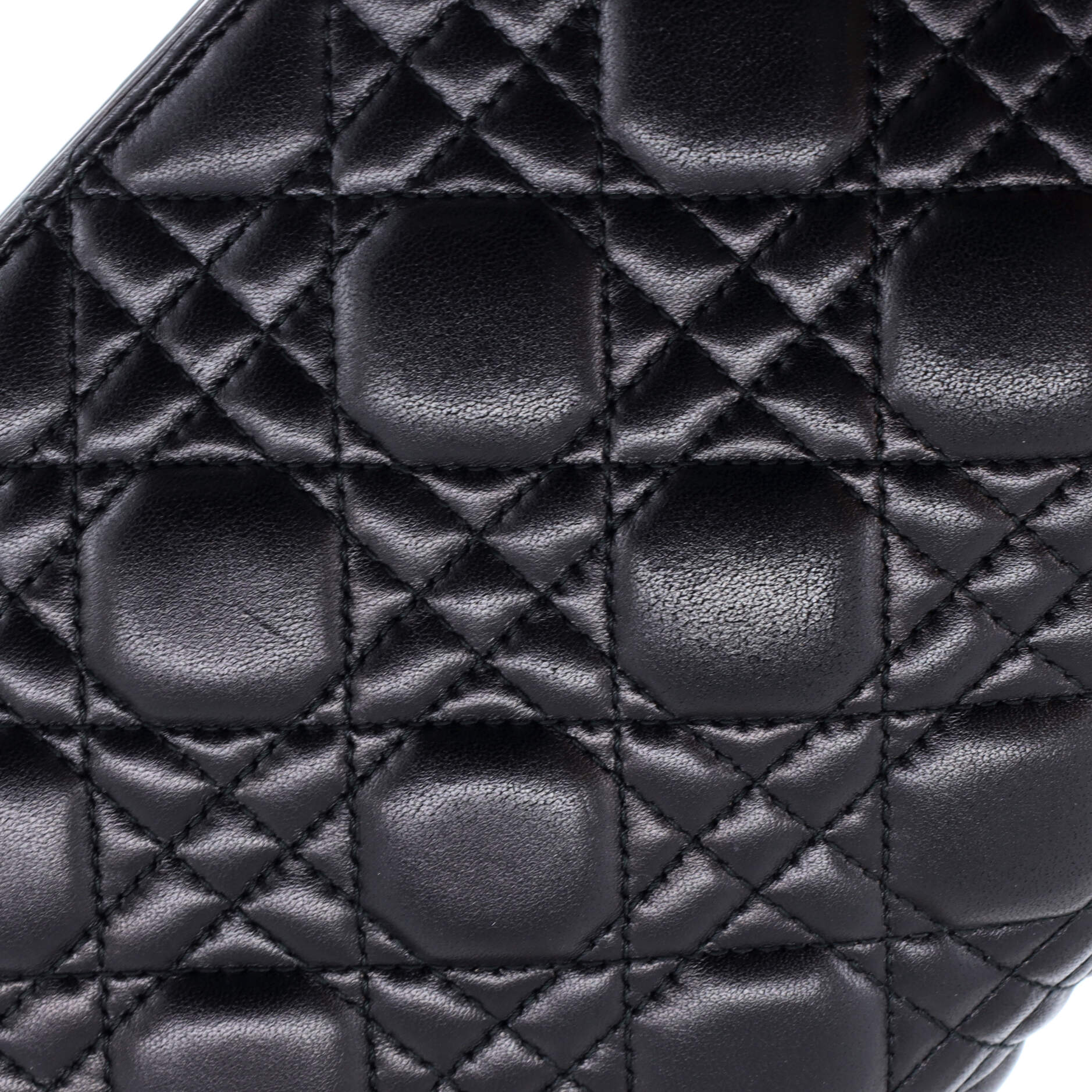 Christian Dior Dioraddict Flap Bag Cannage Quilt Lambskin Medium
