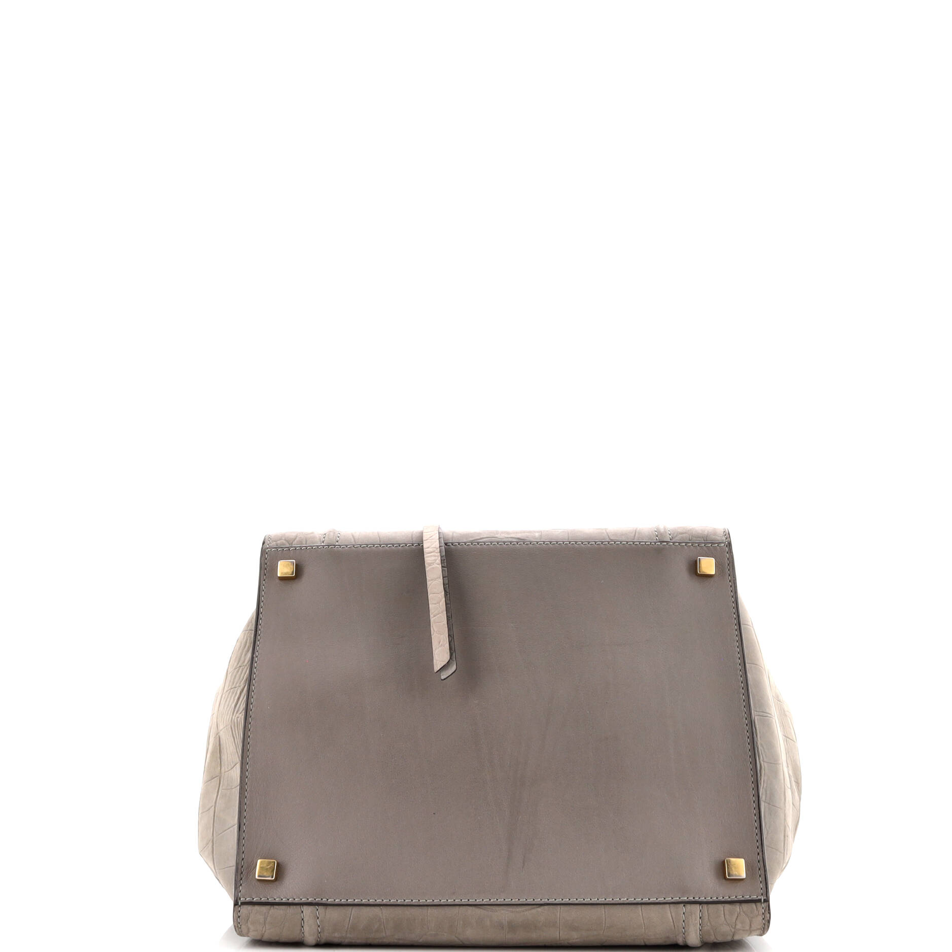 Celine Phantom Bag Crocodile Embossed Nubuck Medium