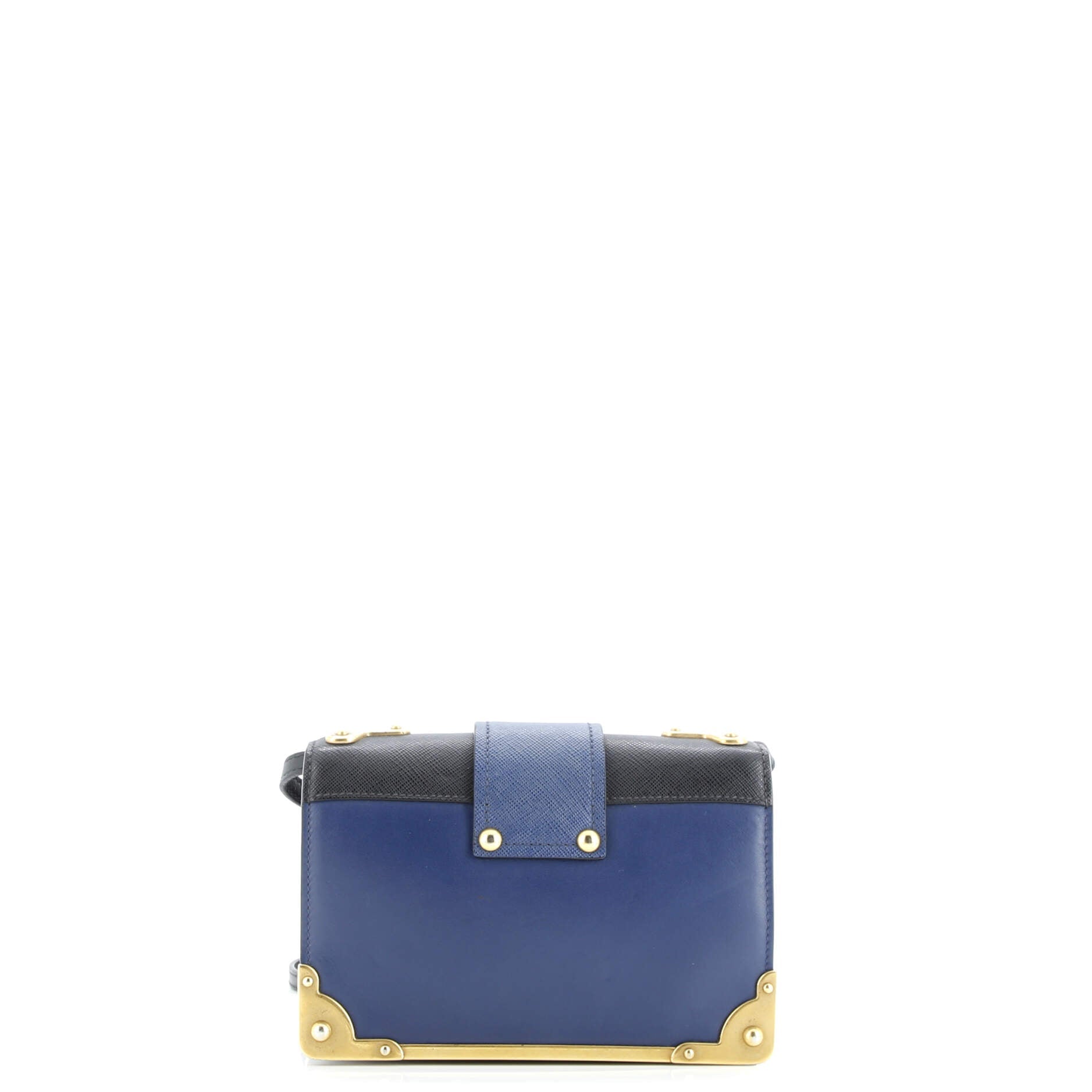 Prada Cahier Crossbody Bag Embellished Leather Small