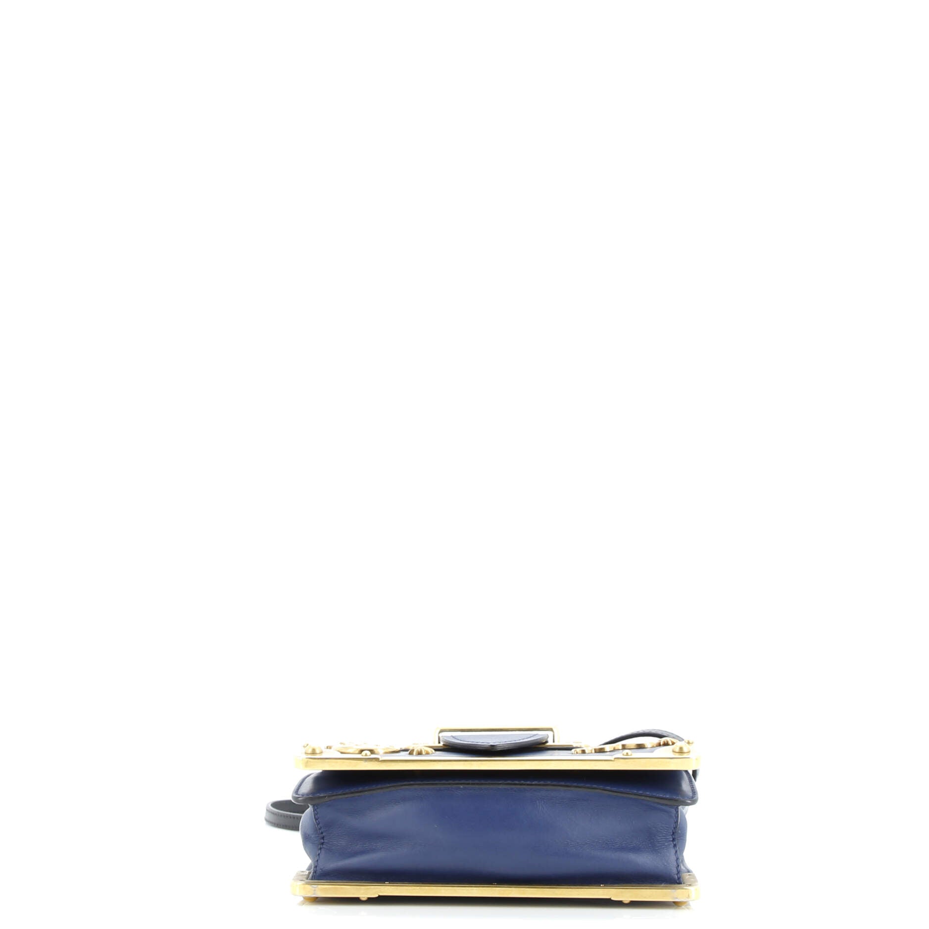 Prada Cahier Crossbody Bag Embellished Leather Small