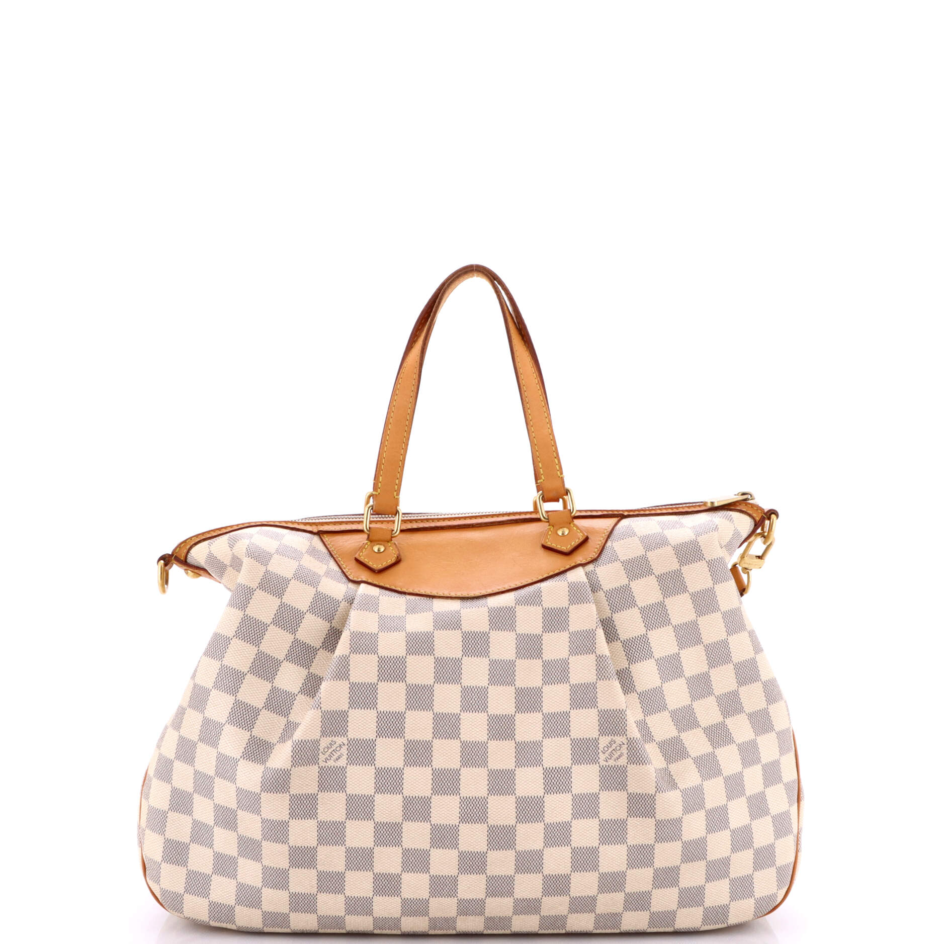 Louis Vuitton Siracusa Handbag Damier GM