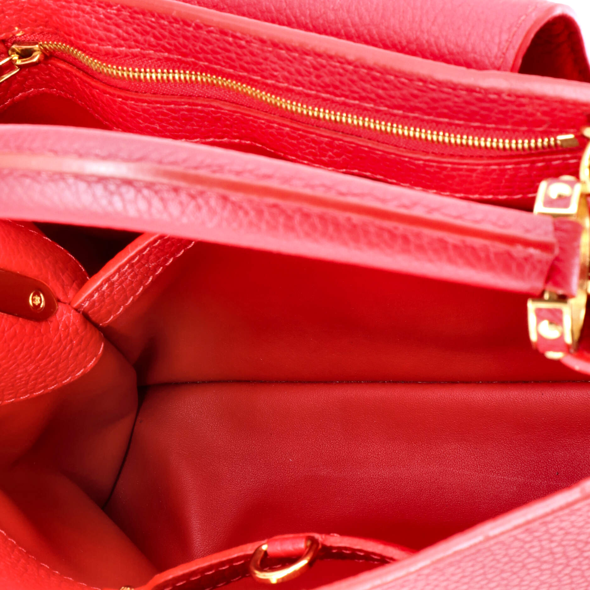 Louis Vuitton Capucines Bag Leather BB