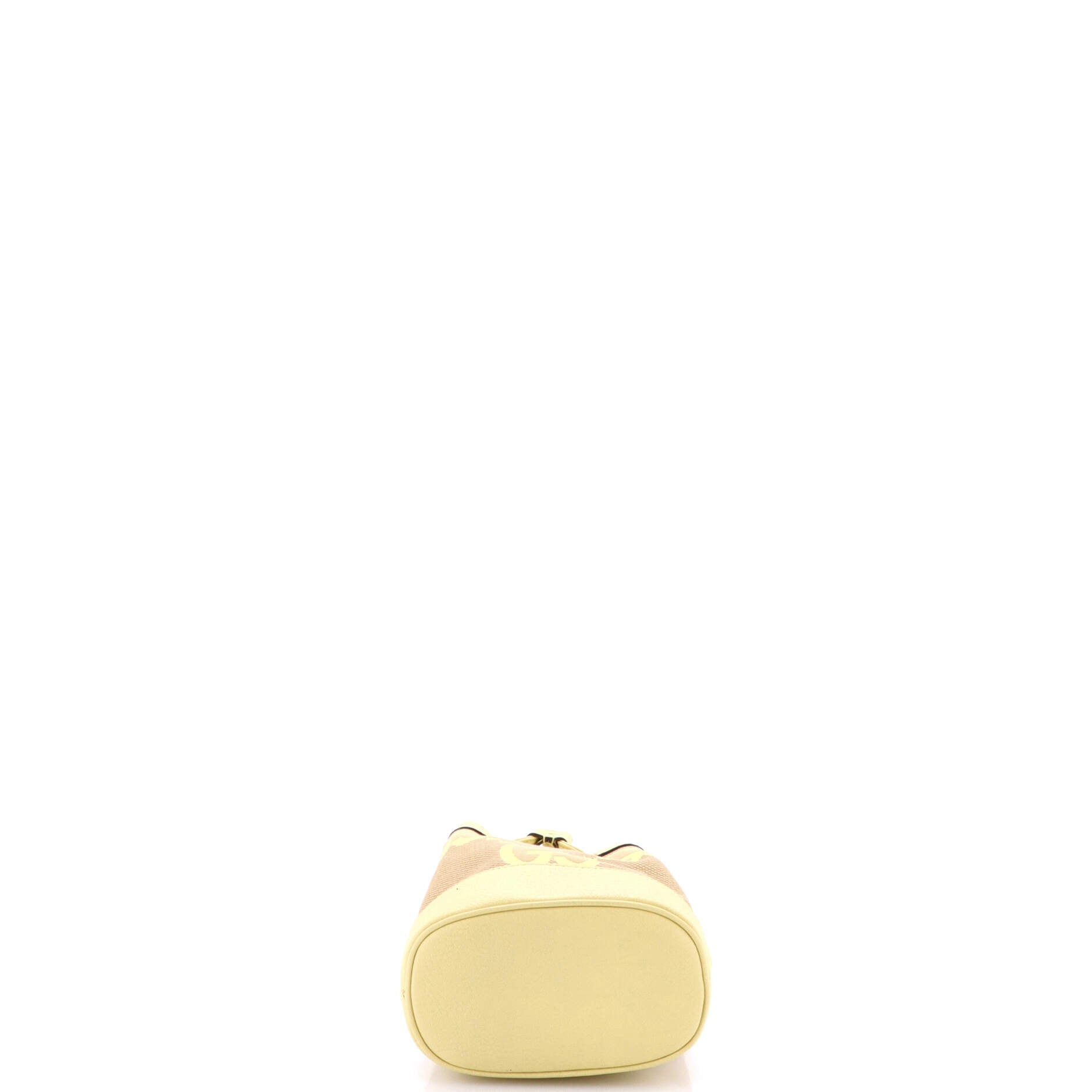 Gucci Ophidia Bucket Bag Jumbo GG Canvas with Leather Mini