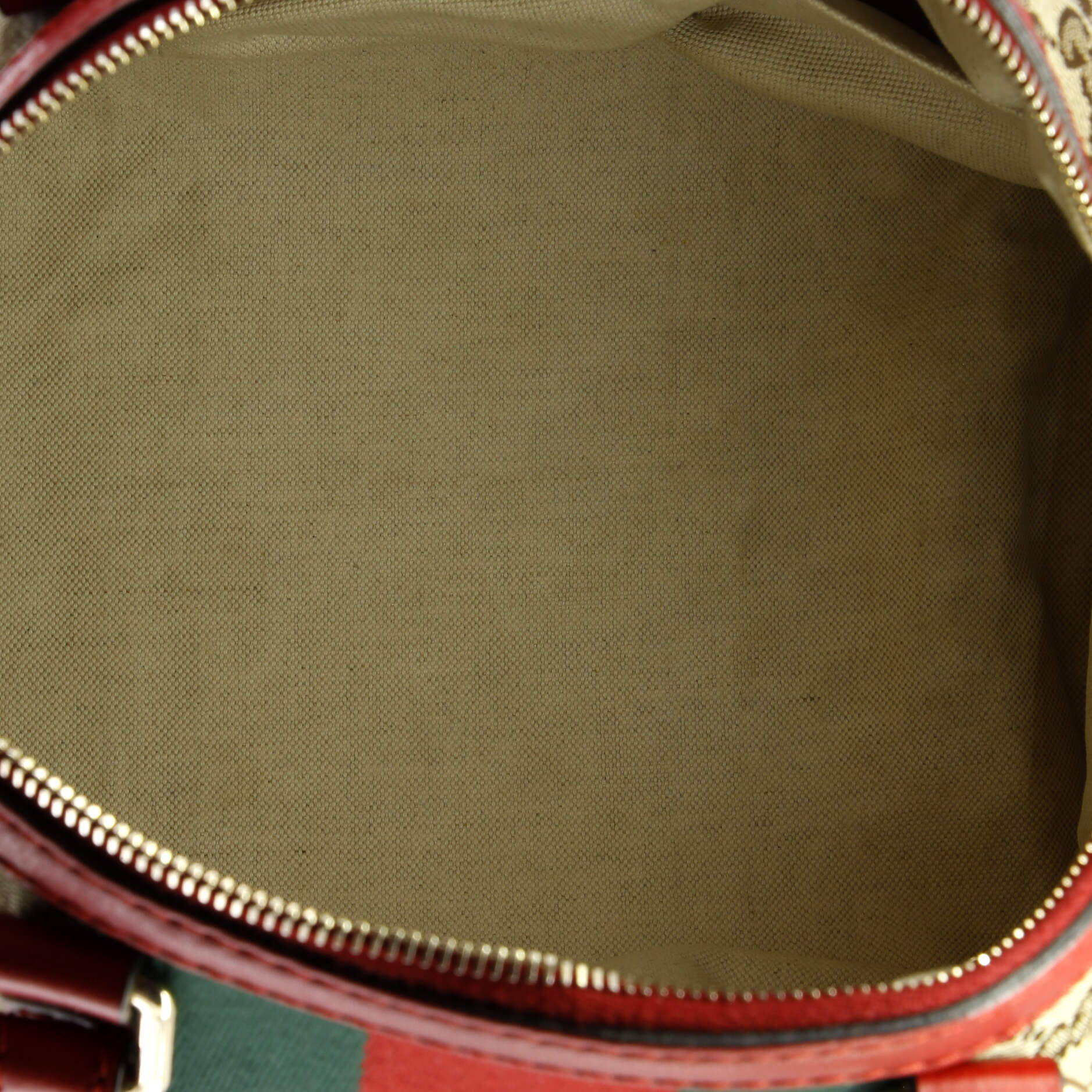 Gucci Vintage Web Boston Bag GG Canvas Medium