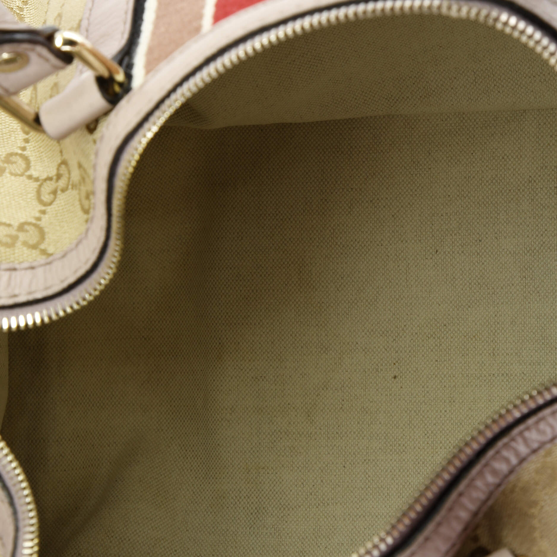 Gucci Vintage Web Boston Bag GG Canvas Medium