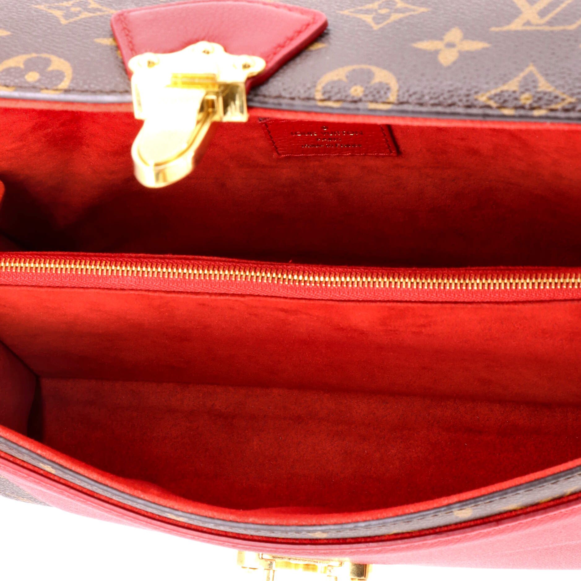 Louis Vuitton Victoire Handbag Monogram Canvas and Leather