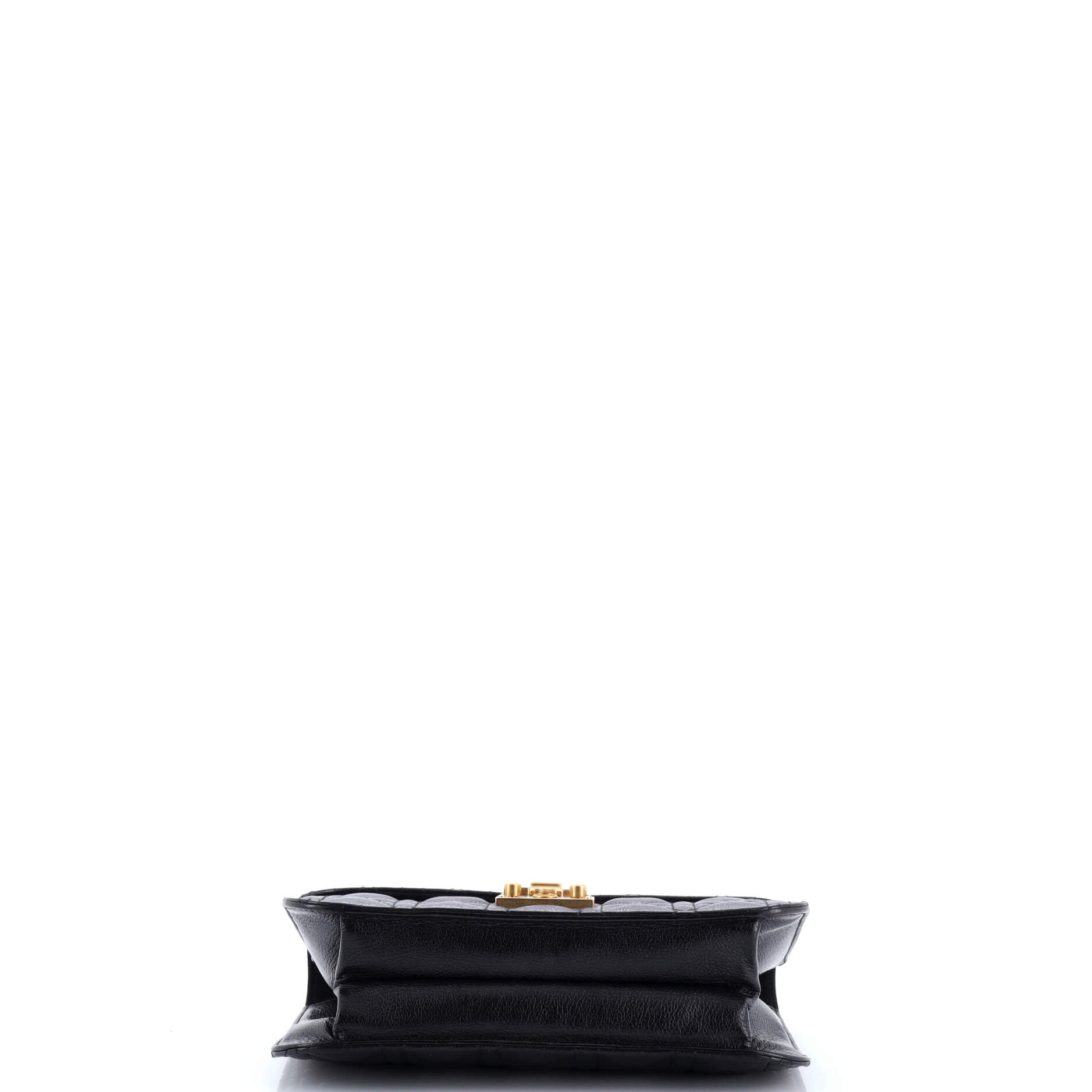 Christian Dior Dioraddict Flap Bag with Strap Cannage Quilt Lambskin Medium