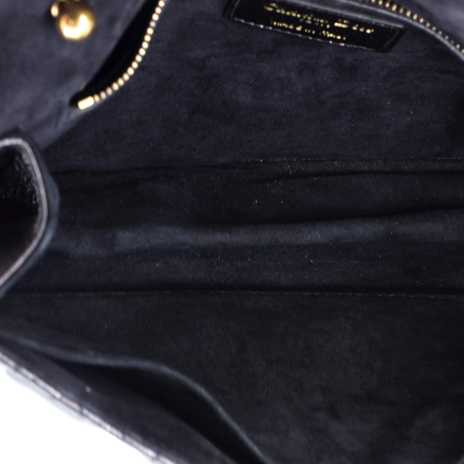 Christian Dior Dioraddict Flap Bag with Strap Cannage Quilt Lambskin Medium