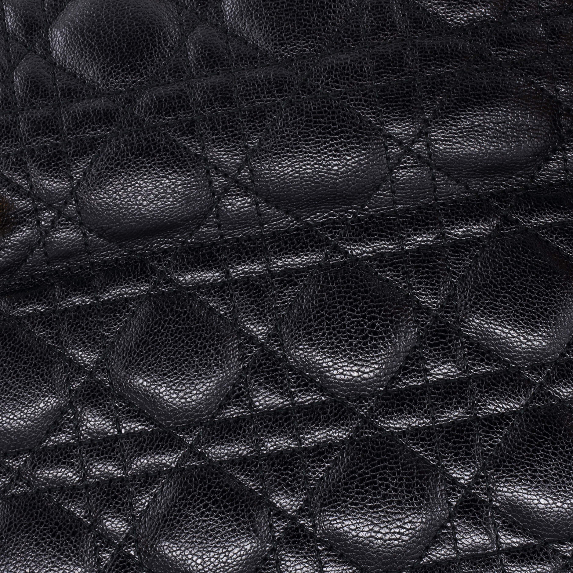 Christian Dior Dioraddict Flap Bag with Strap Cannage Quilt Lambskin Medium