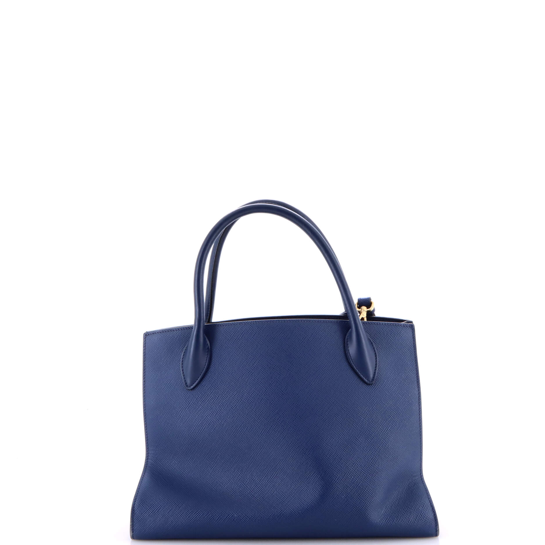 Prada Monochrome Tote Saffiano with City Calf Medium