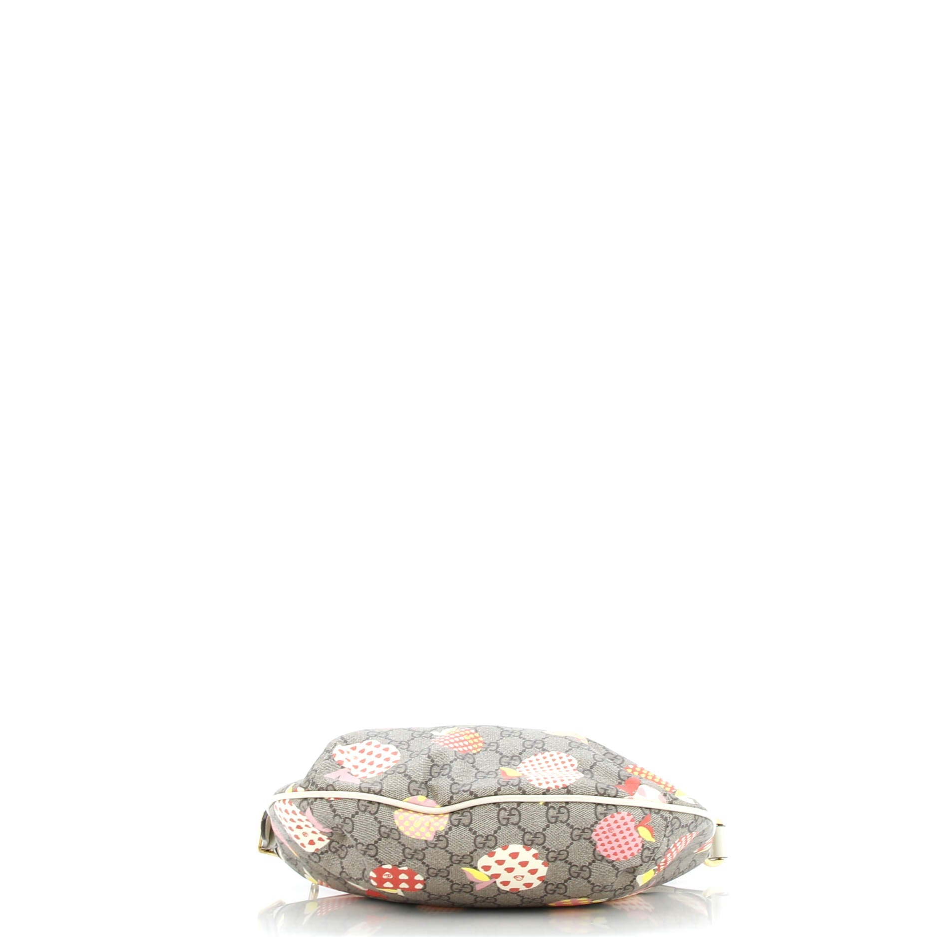 Gucci Ophidia Half Moon Hobo Printed GG Coated Canvas Small