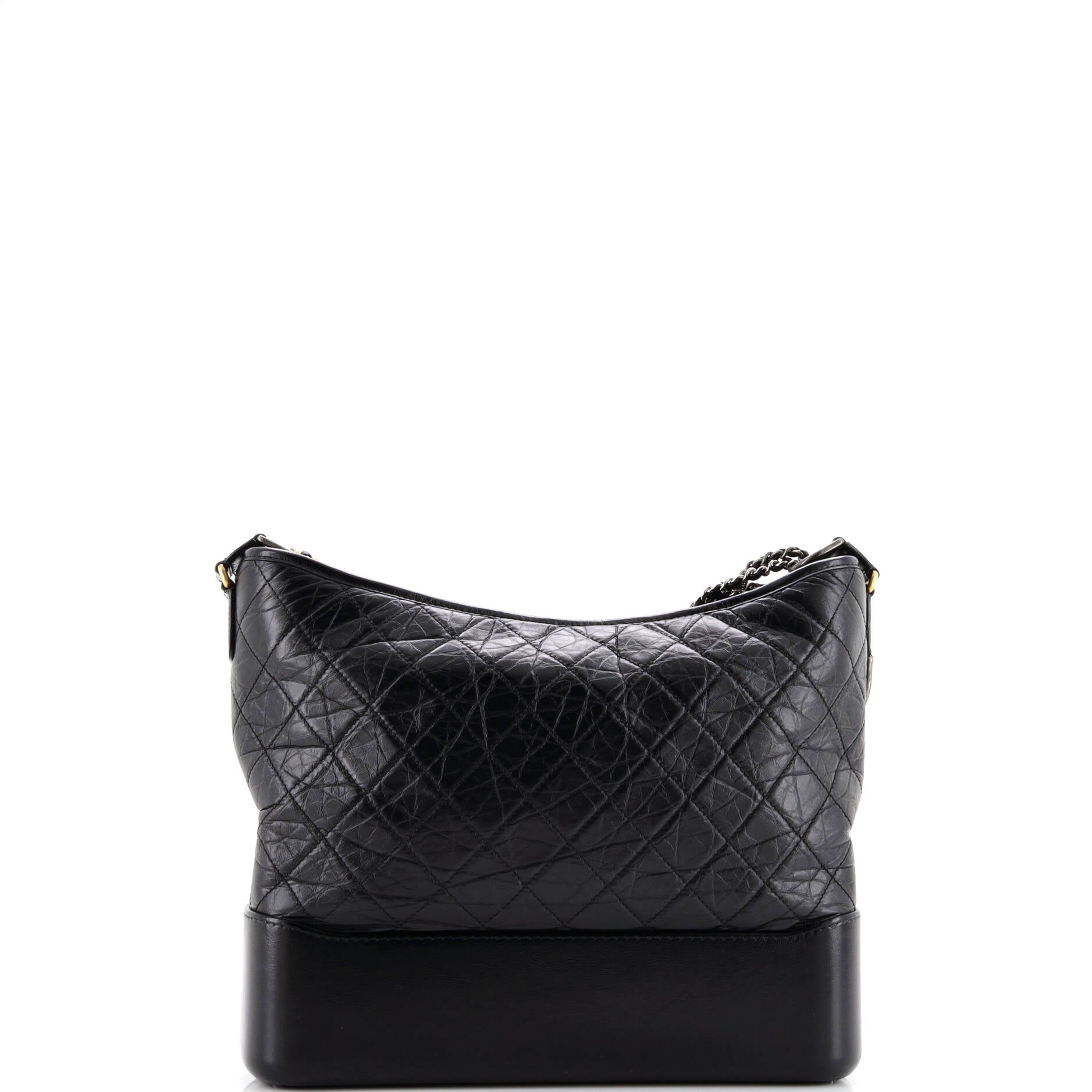Chanel Gabrielle Hobo Quilted Aged Calfskin Large