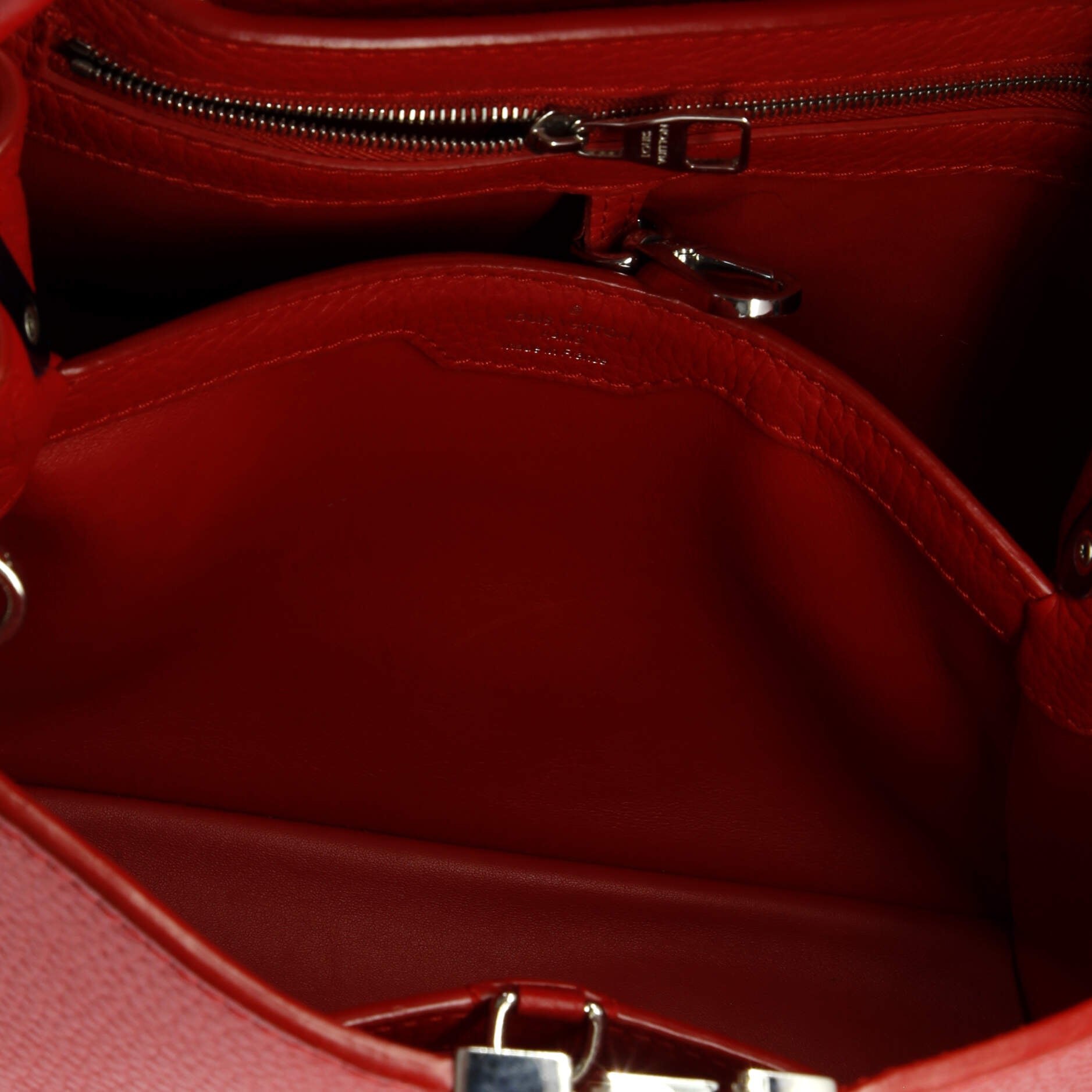 Louis Vuitton Capucines Bag Leather PM