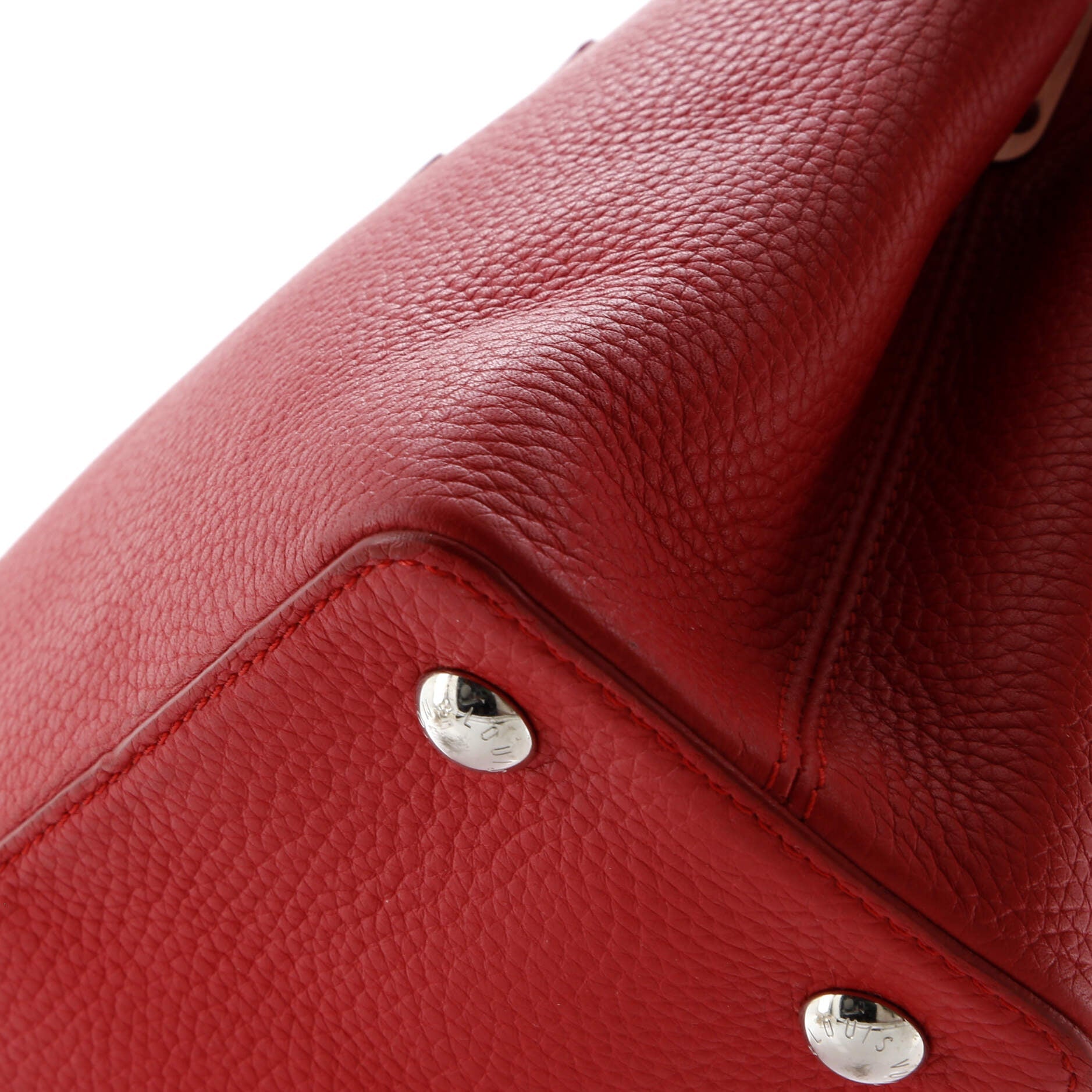 Louis Vuitton Capucines Bag Leather PM