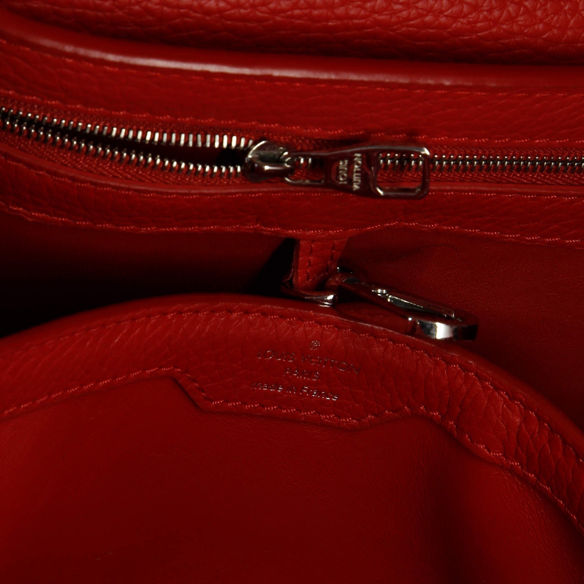 Louis Vuitton Capucines Bag Leather PM