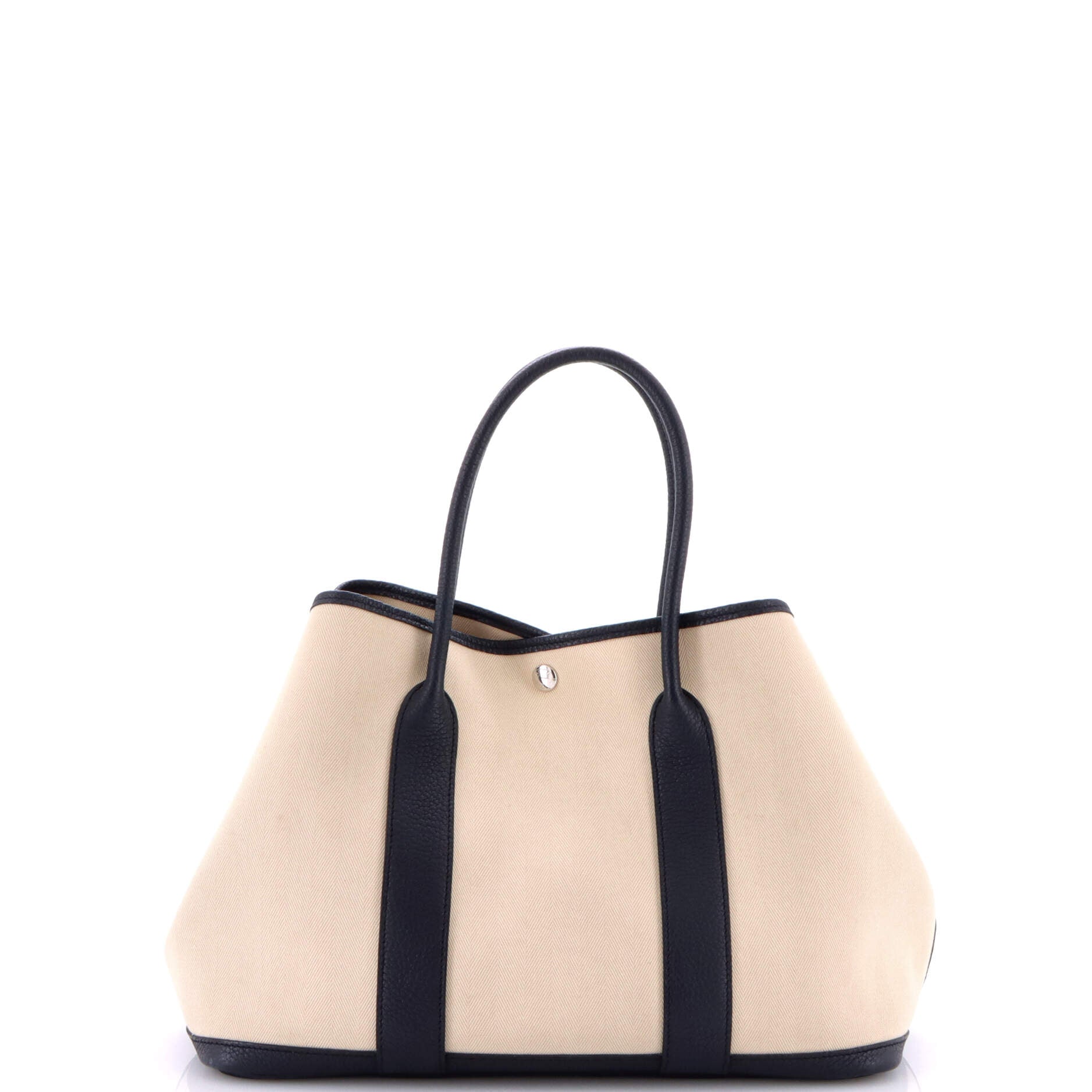 Hermes Garden Party Tote Toile and Leather 36