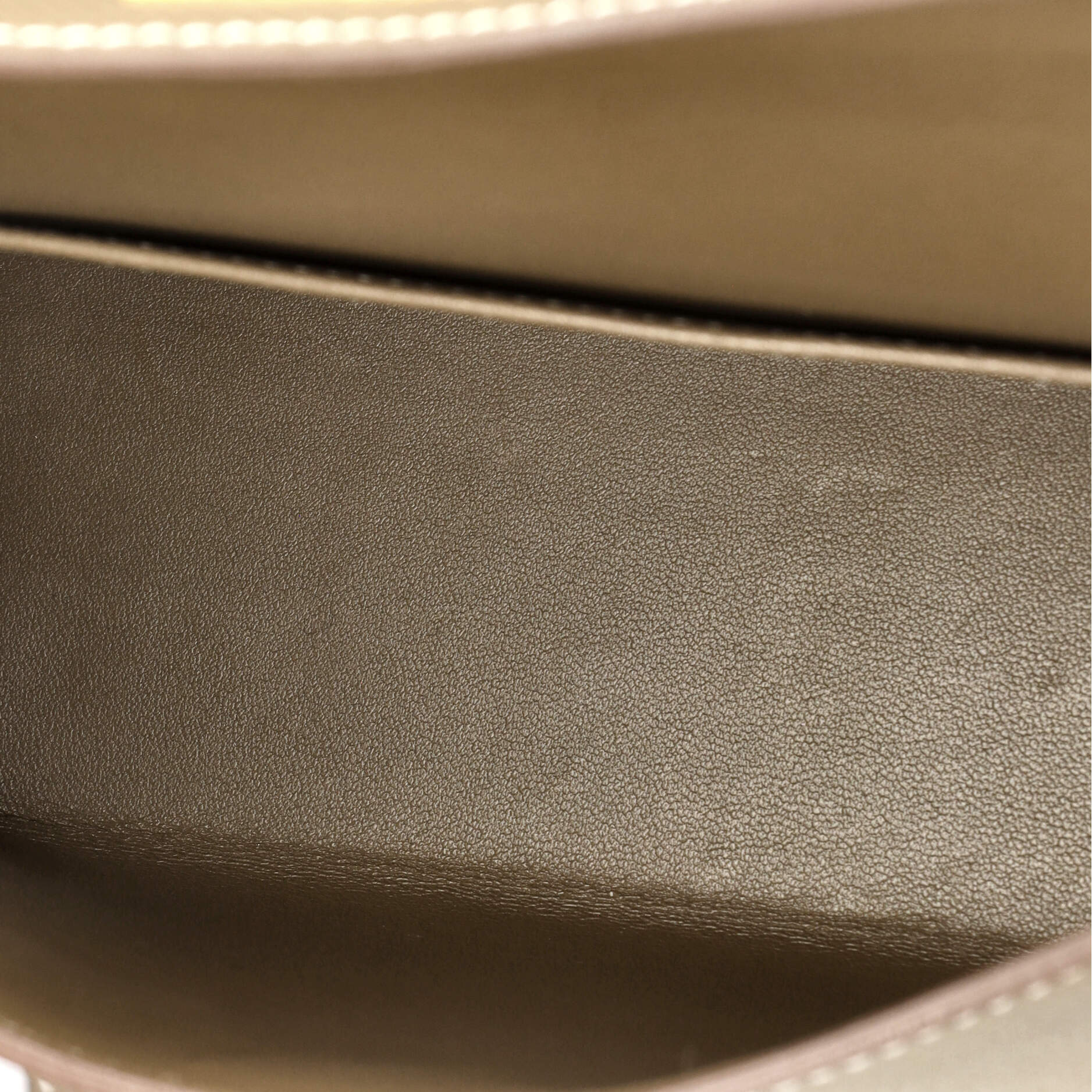 Hermes Kelly Mini II Bag Grey Epsom with Gold Hardware 20