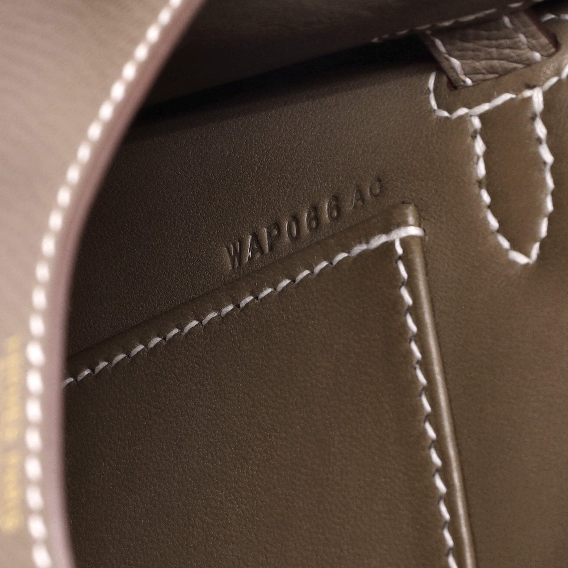 Hermes Kelly Mini II Bag Grey Epsom with Gold Hardware 20