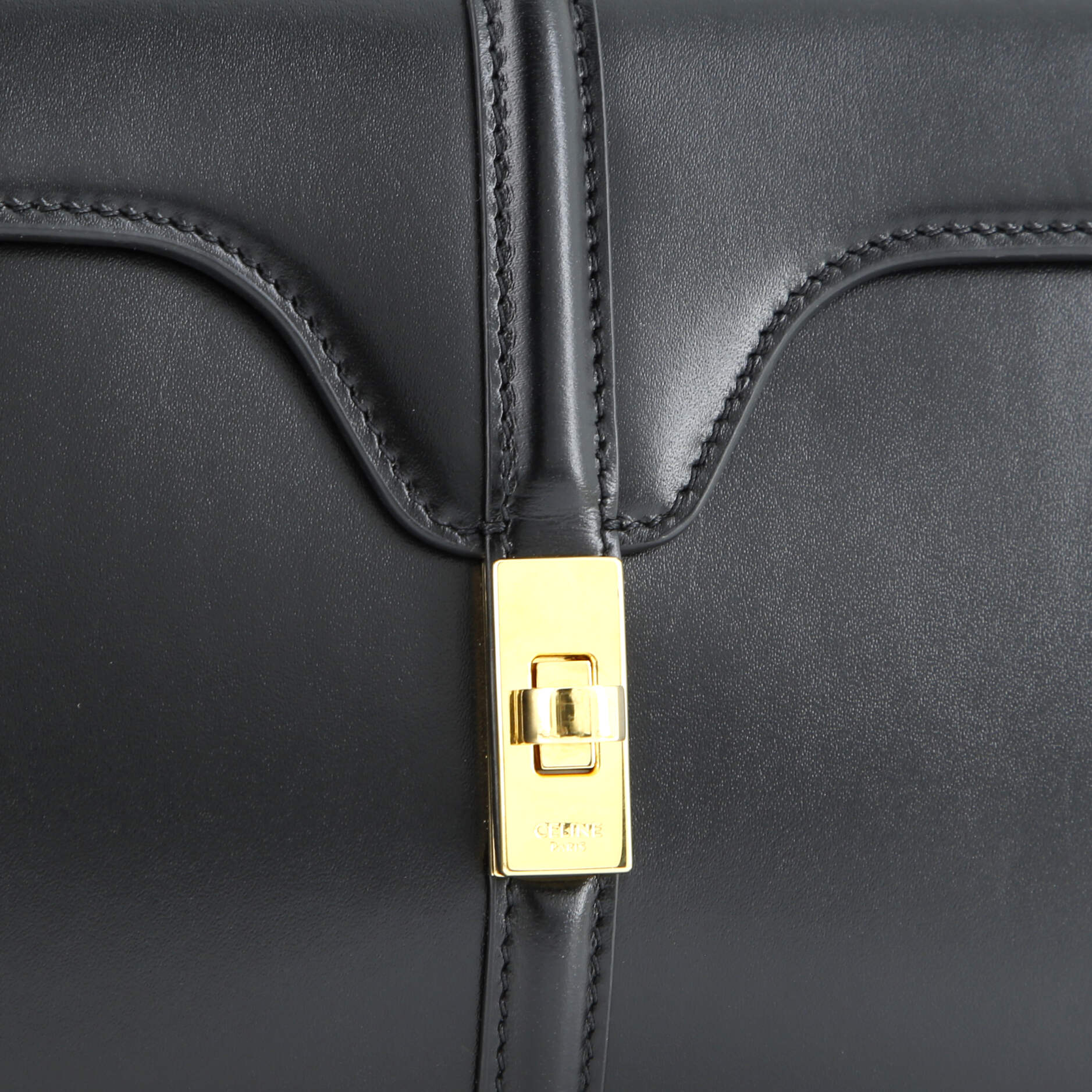 Celine 16 Top Handle Bag Smooth Calfskin Mini