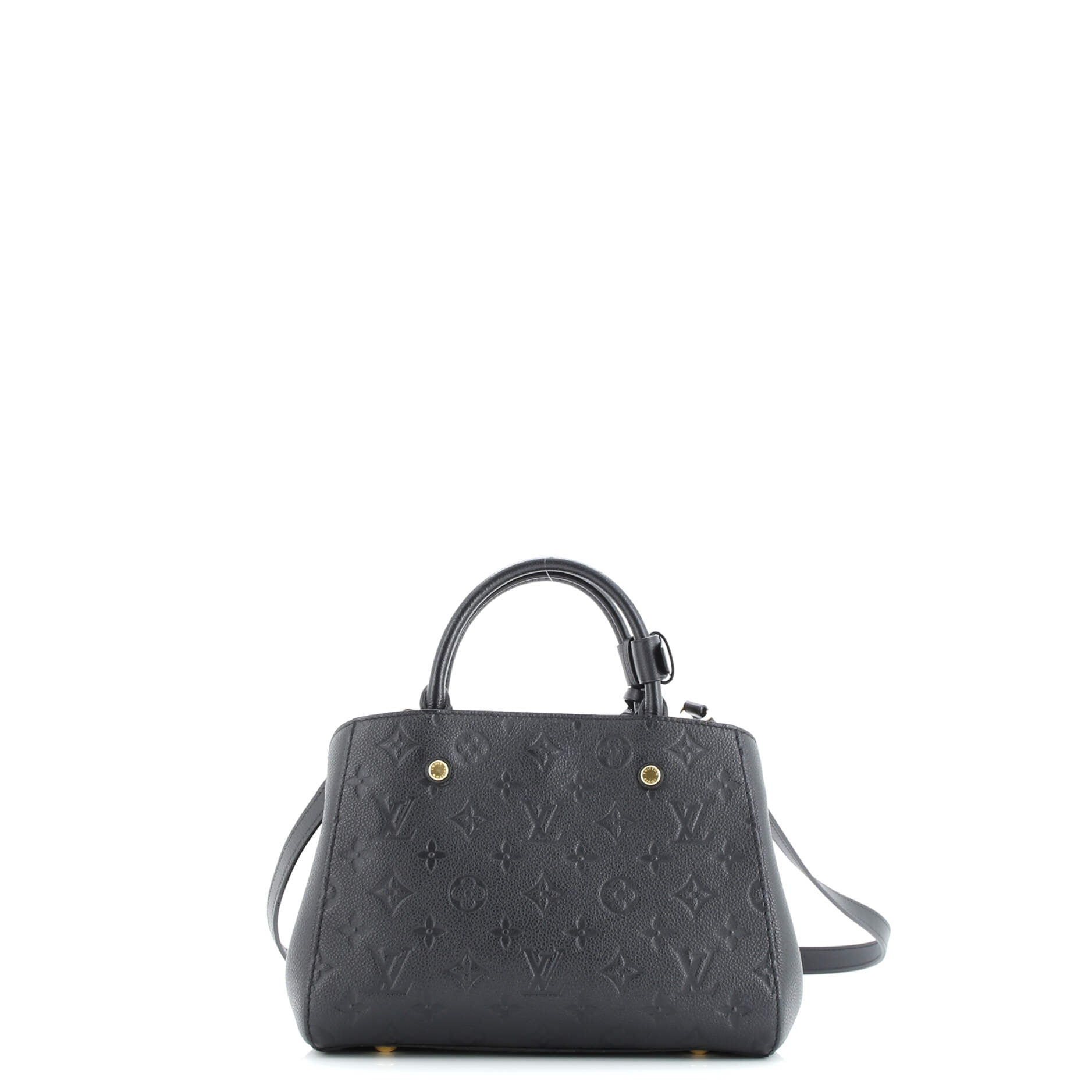 Louis Vuitton Montaigne Handbag Monogram Empreinte Leather BB