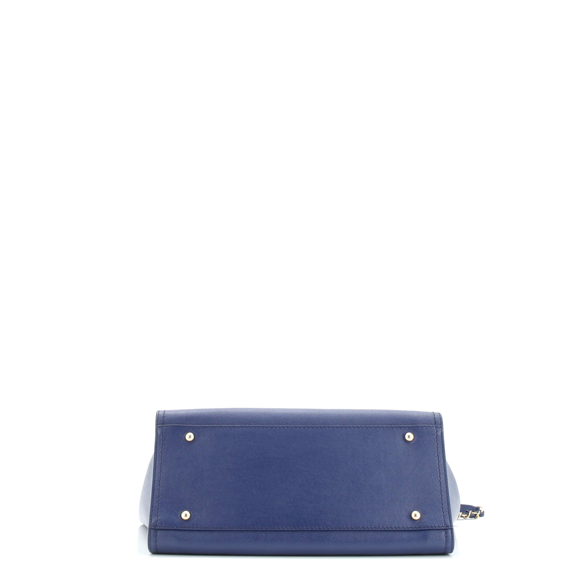 Chanel Deauville Tote Studded Caviar Small