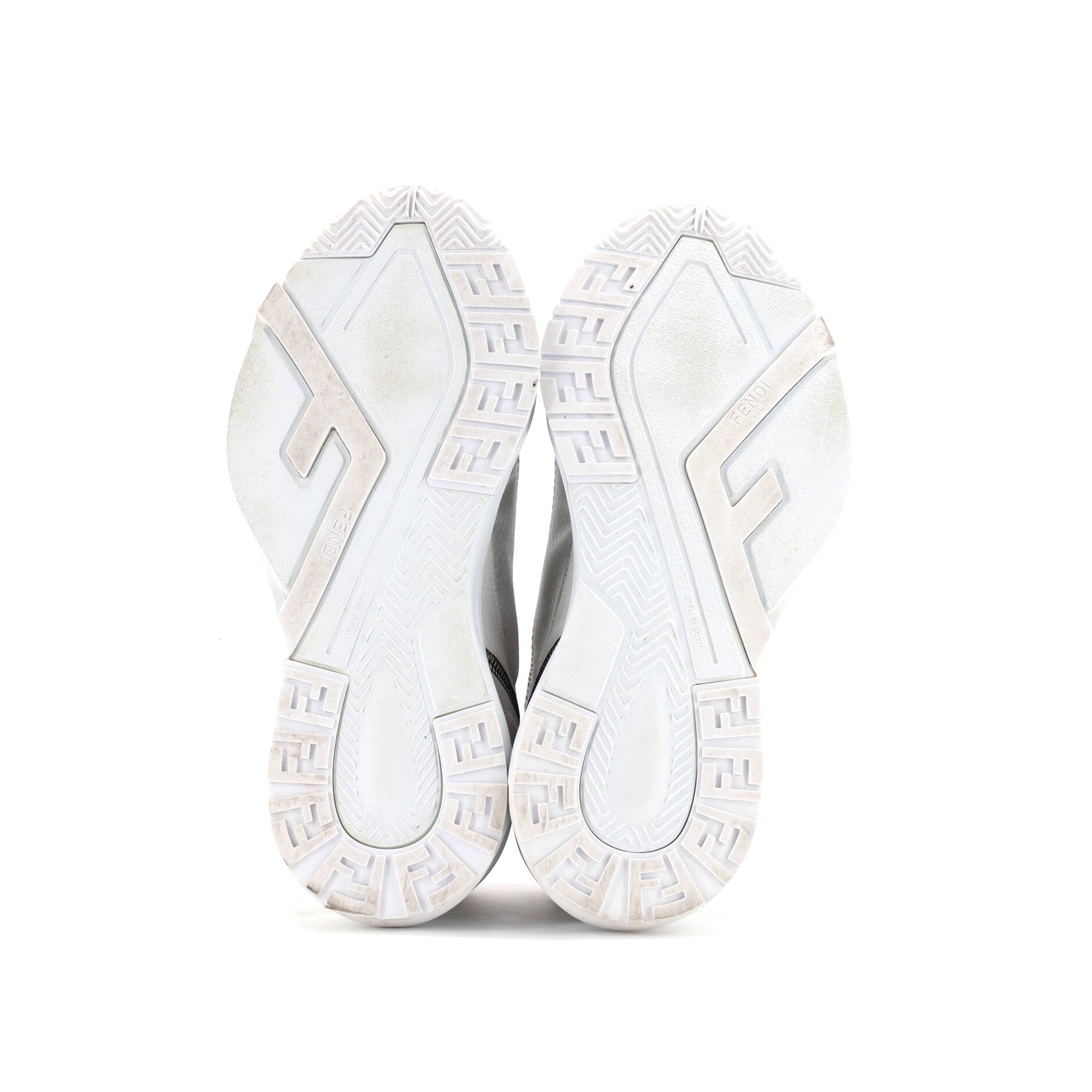 Fendi Women's Flow Low-Top Sneakers Mixed Materials