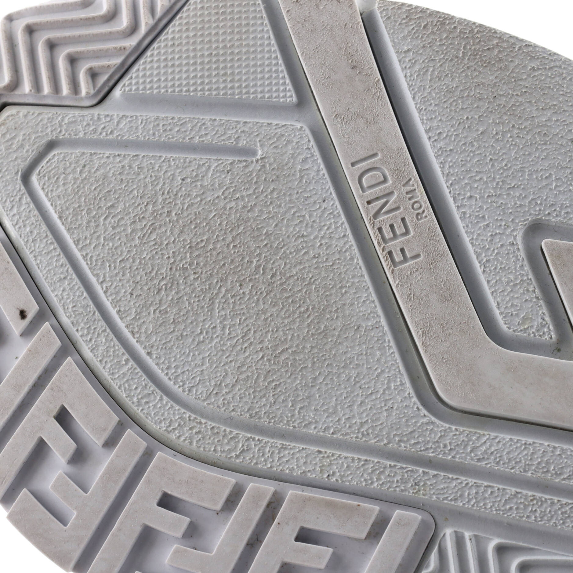 Fendi Women's Flow Low-Top Sneakers Mixed Materials