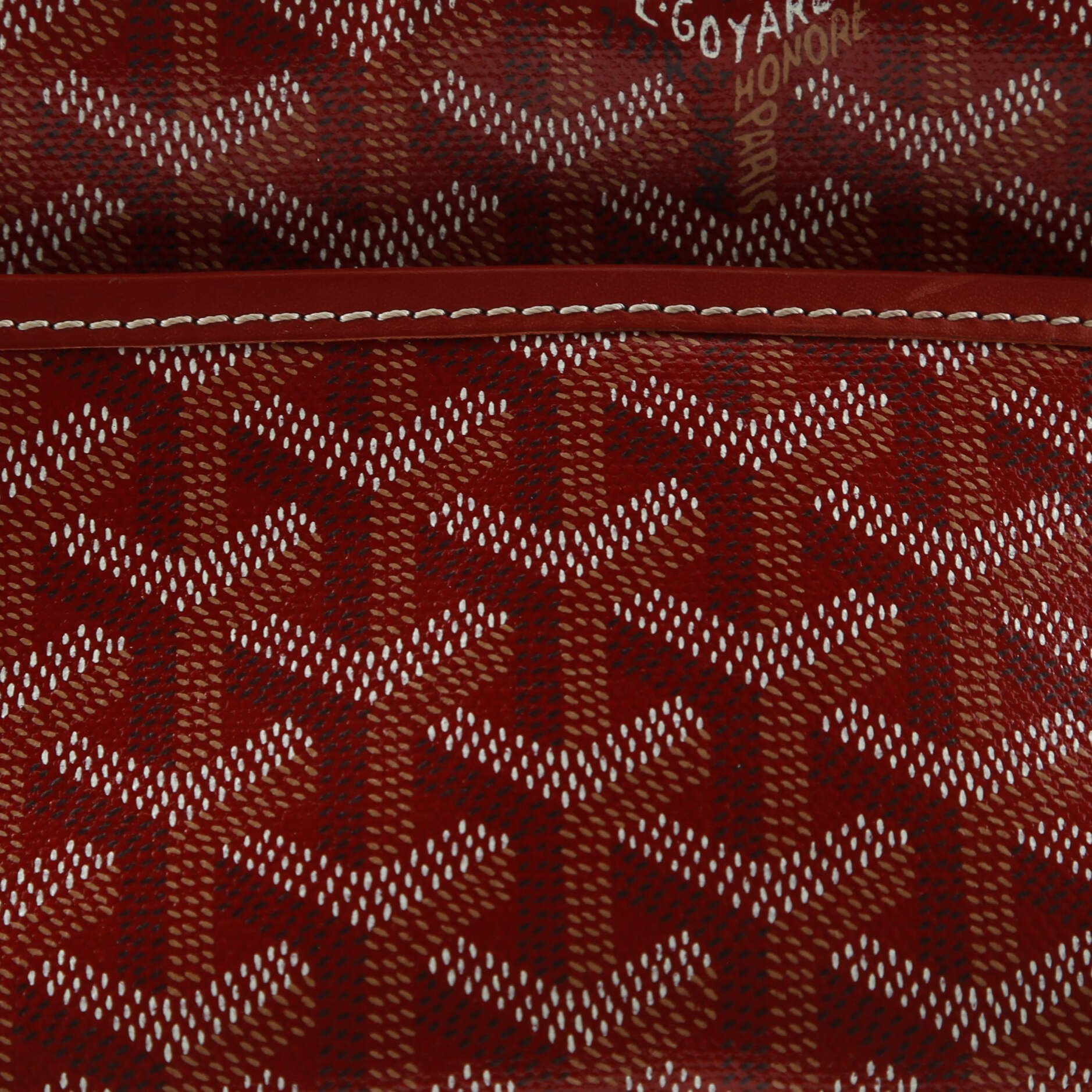 Goyard Cap Vert Bag Coated Canvas