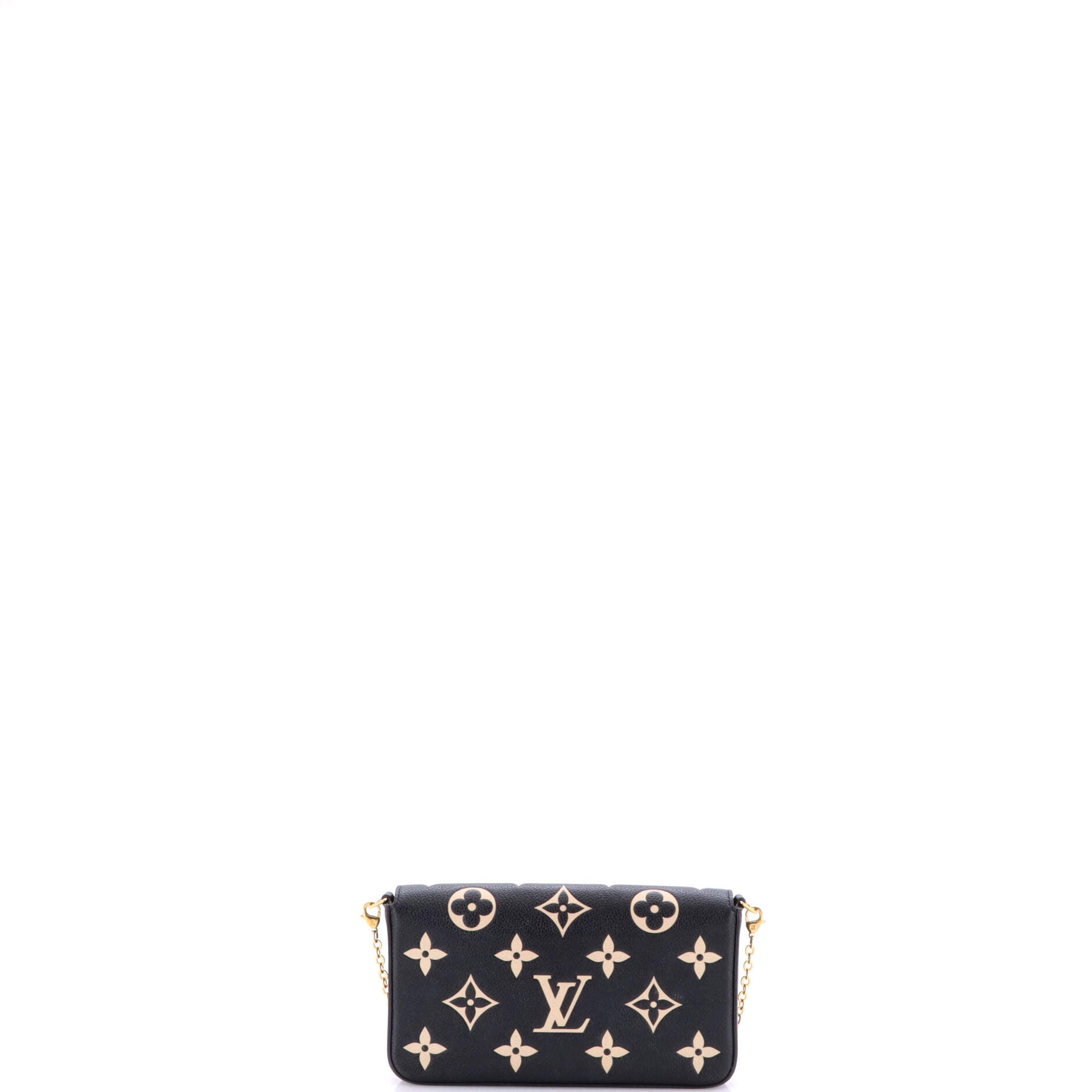 Louis Vuitton Felicie Pochette Bicolor Monogram Empreinte Giant