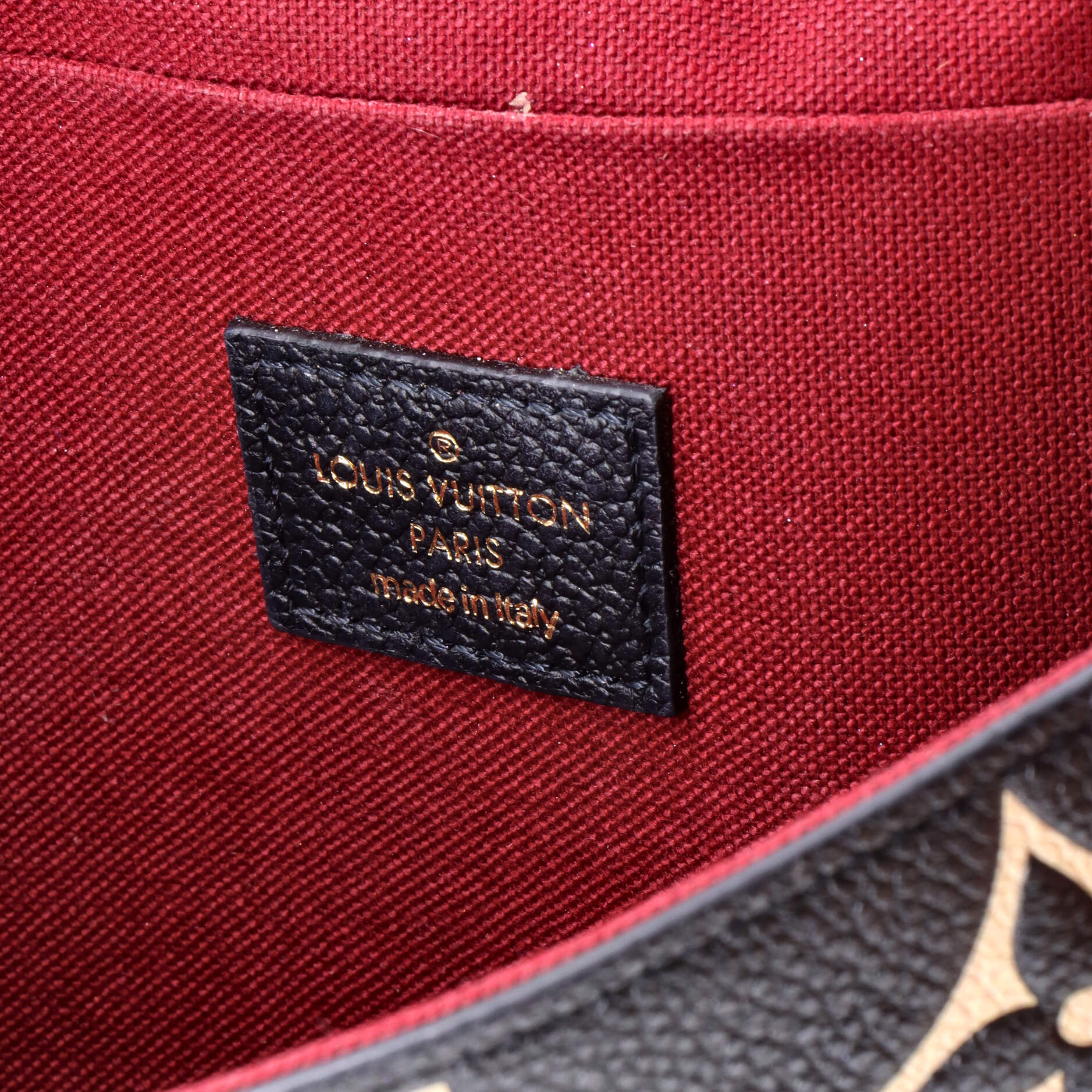 Louis Vuitton Felicie Pochette Bicolor Monogram Empreinte Giant