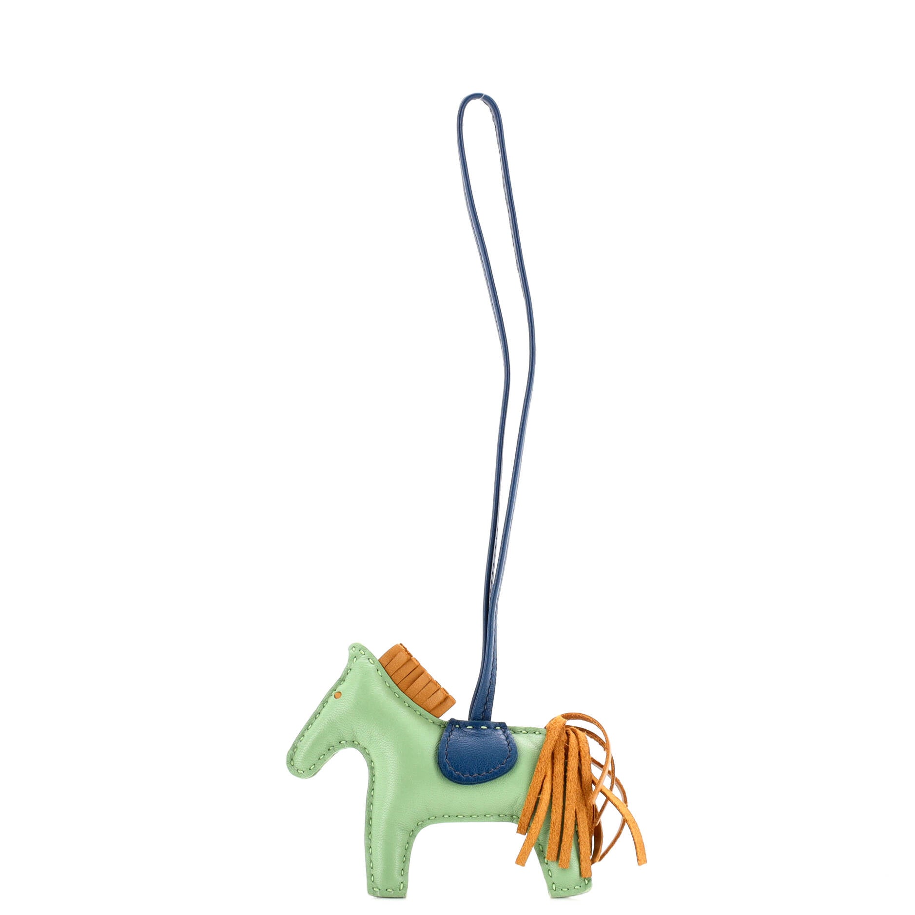 Hermes GriGri Rodeo Bag Charm Leather PM