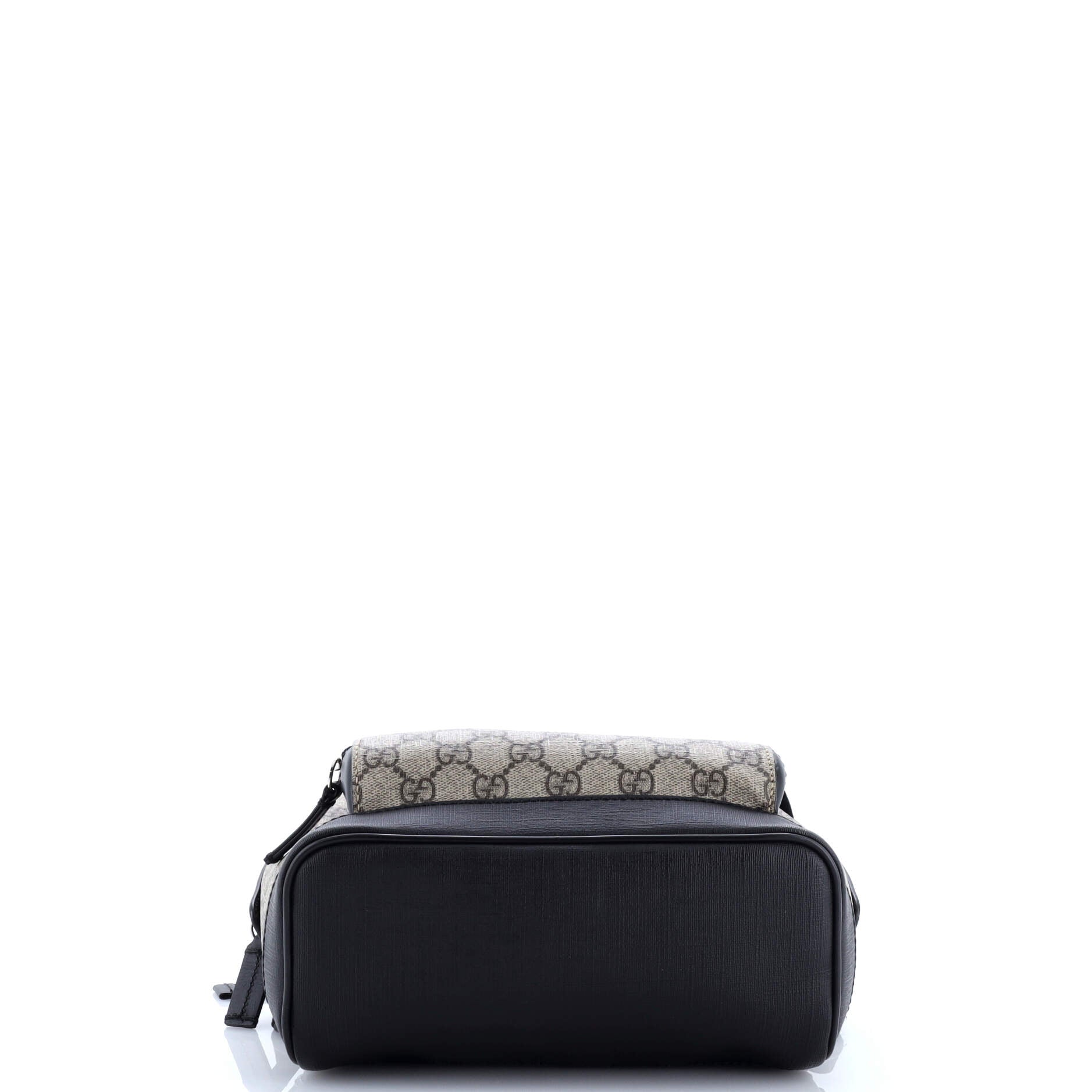 Gucci Zip Pocket Backpack GG Coated Canvas Small