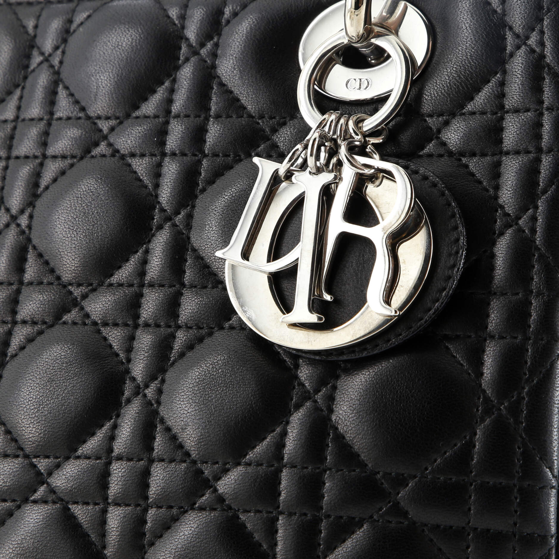 Christian Dior Lady Dior Bag Cannage Quilt Lambskin Medium