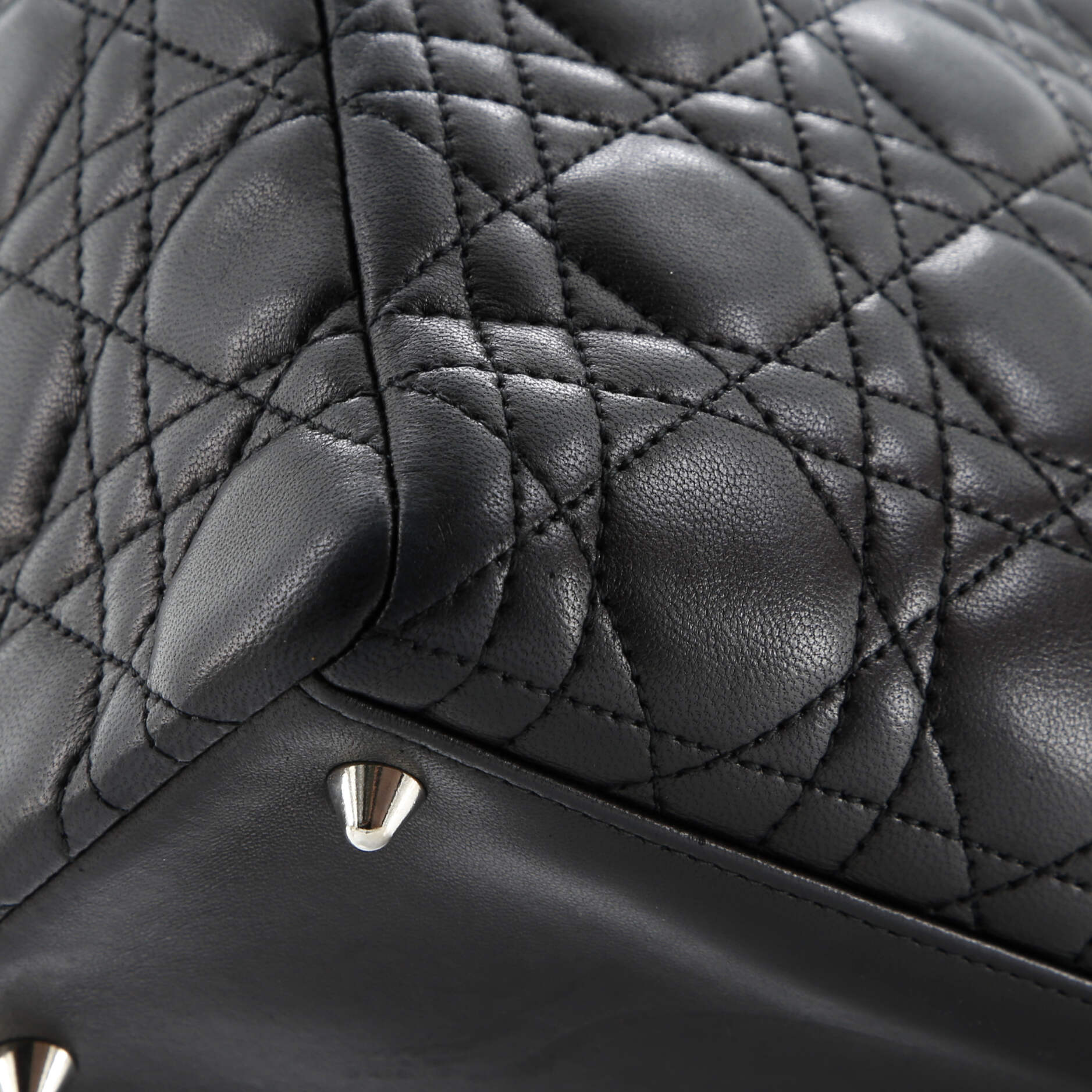 Christian Dior Lady Dior Bag Cannage Quilt Lambskin Medium