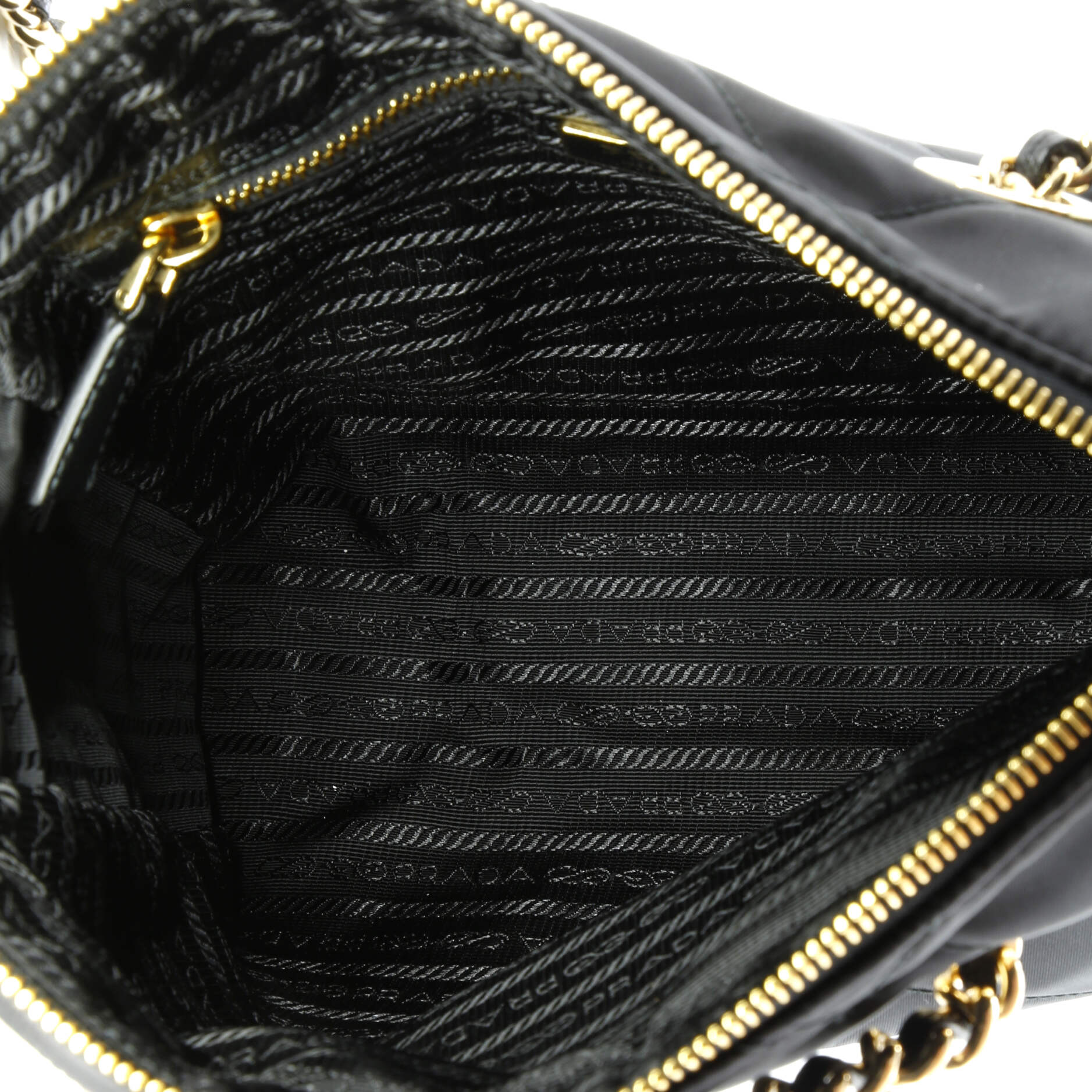 Prada Re-Edition 1995 Chain Tote Quilted Re-Nylon Small
