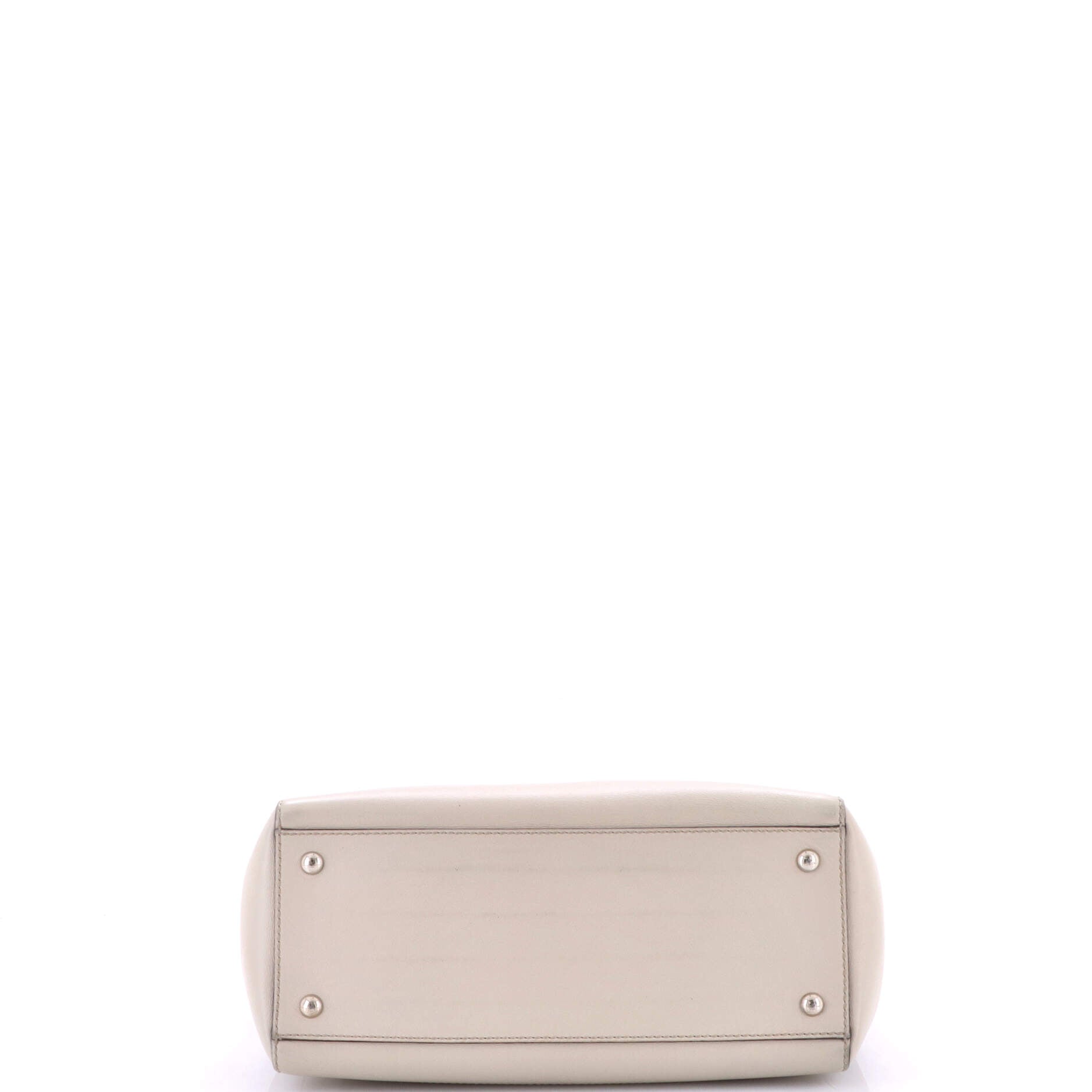 Fendi DotCom Convertible Satchel Leather Medium