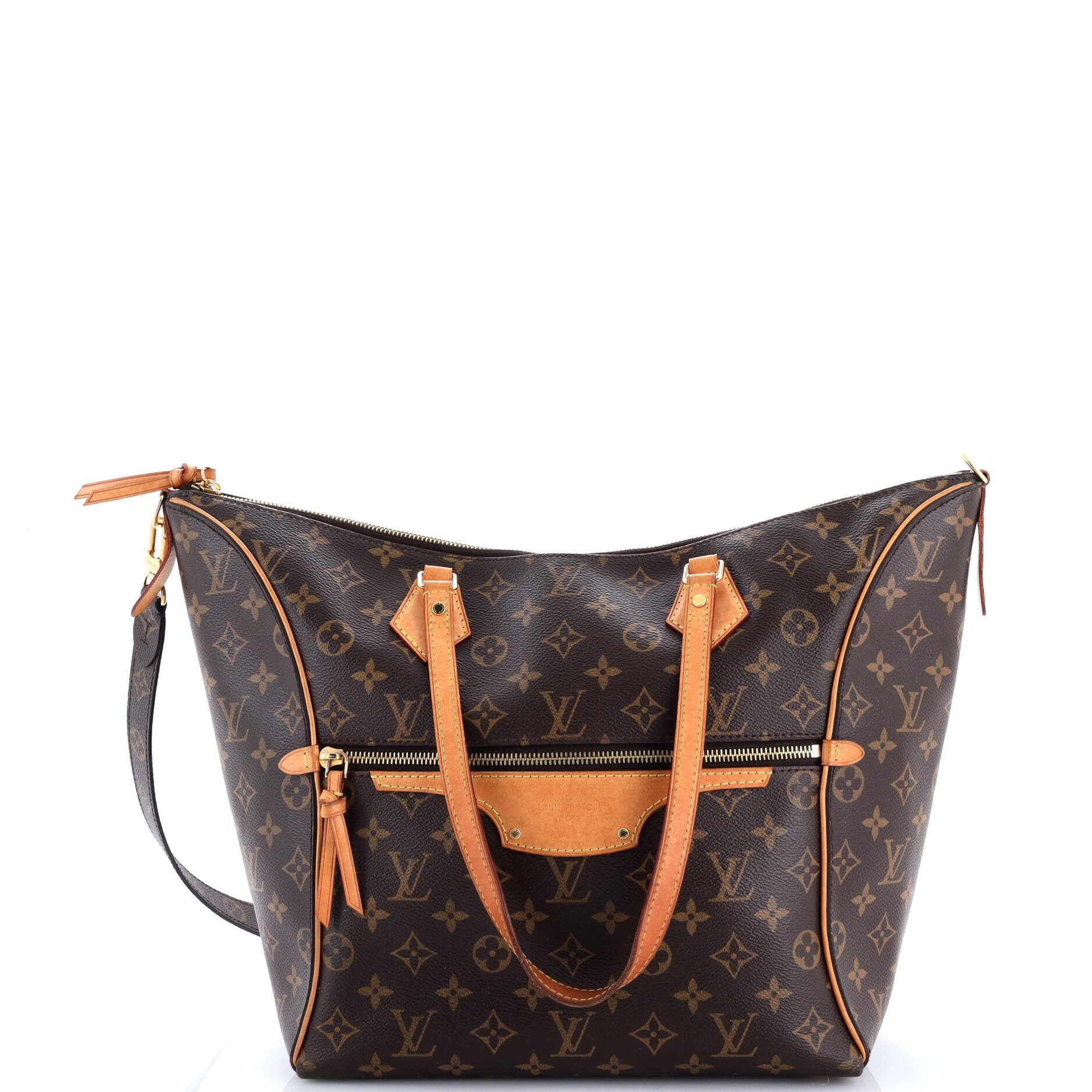Louis Vuitton Tournelle Tote Monogram Canvas with Leather MM