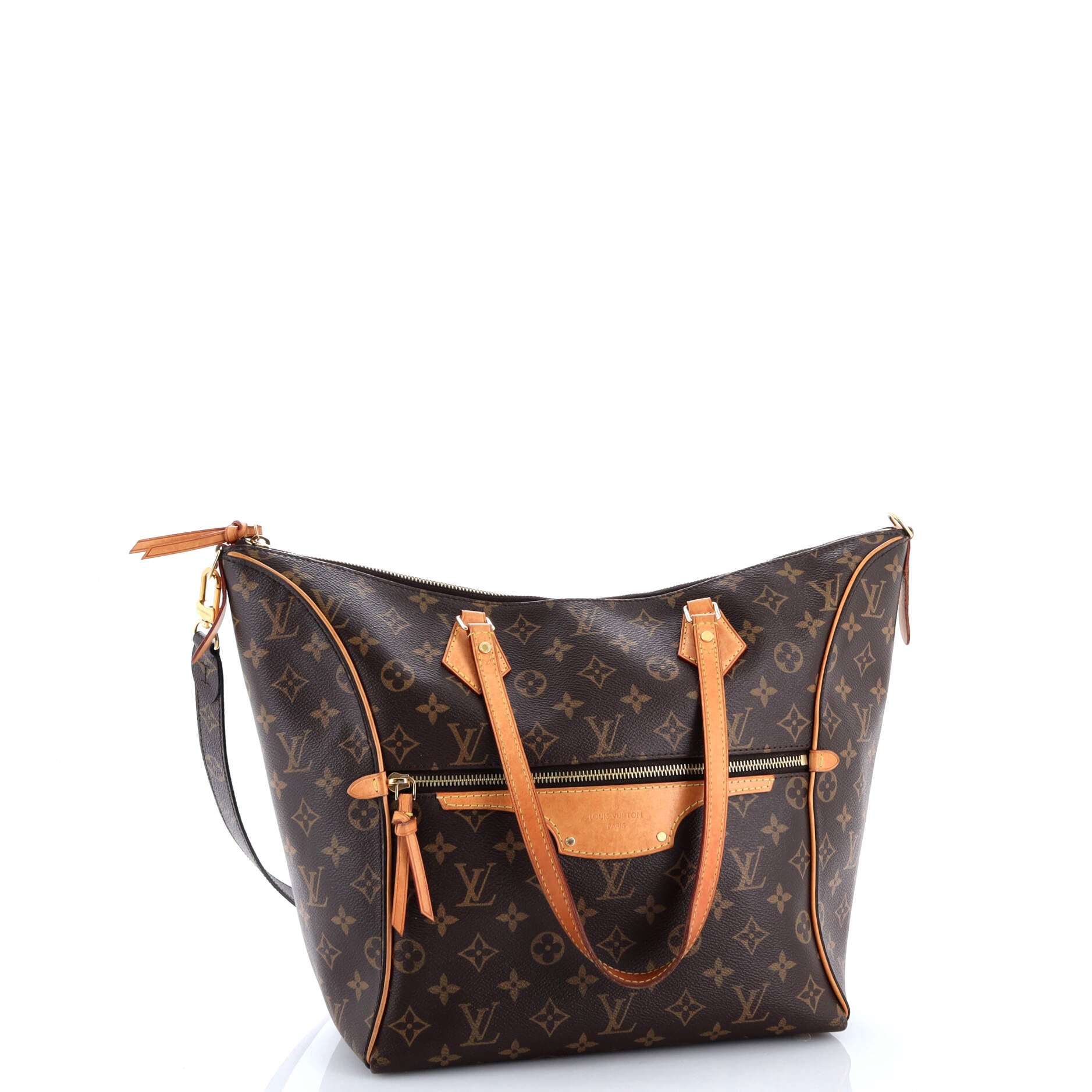 Louis Vuitton Tournelle Tote Monogram Canvas with Leather MM