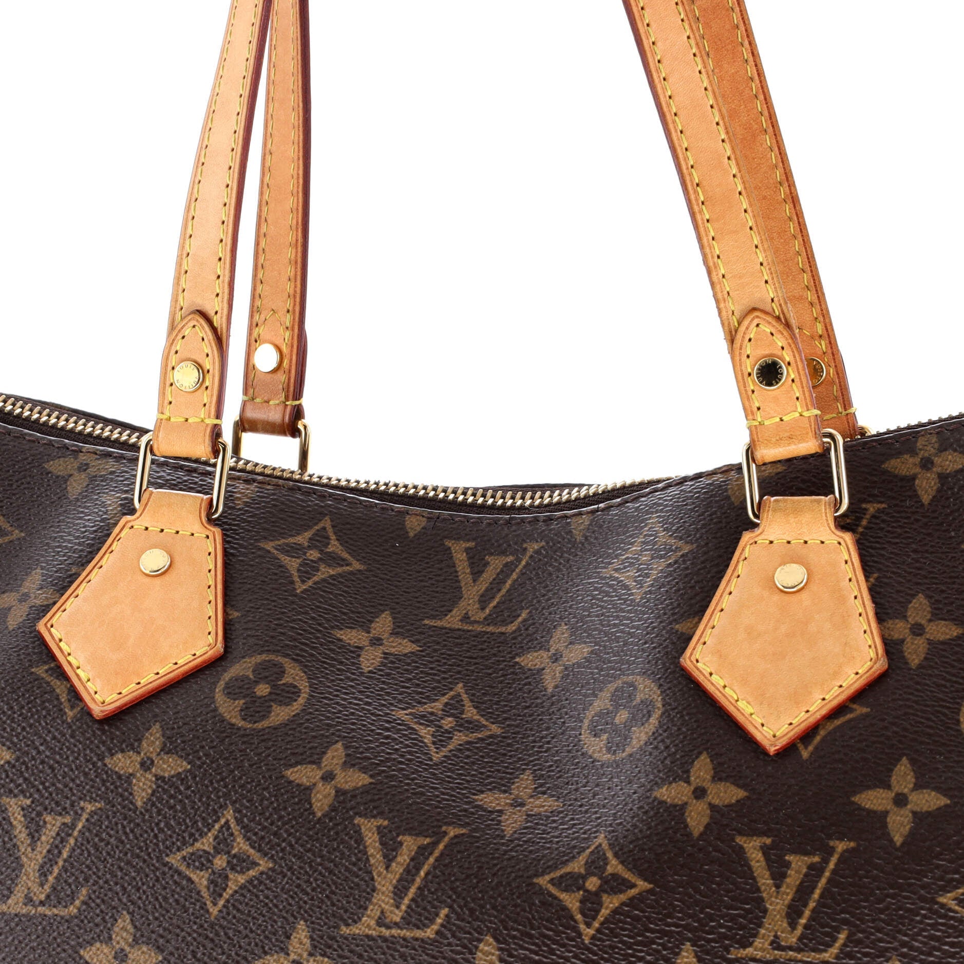 Louis Vuitton Tournelle Tote Monogram Canvas with Leather MM