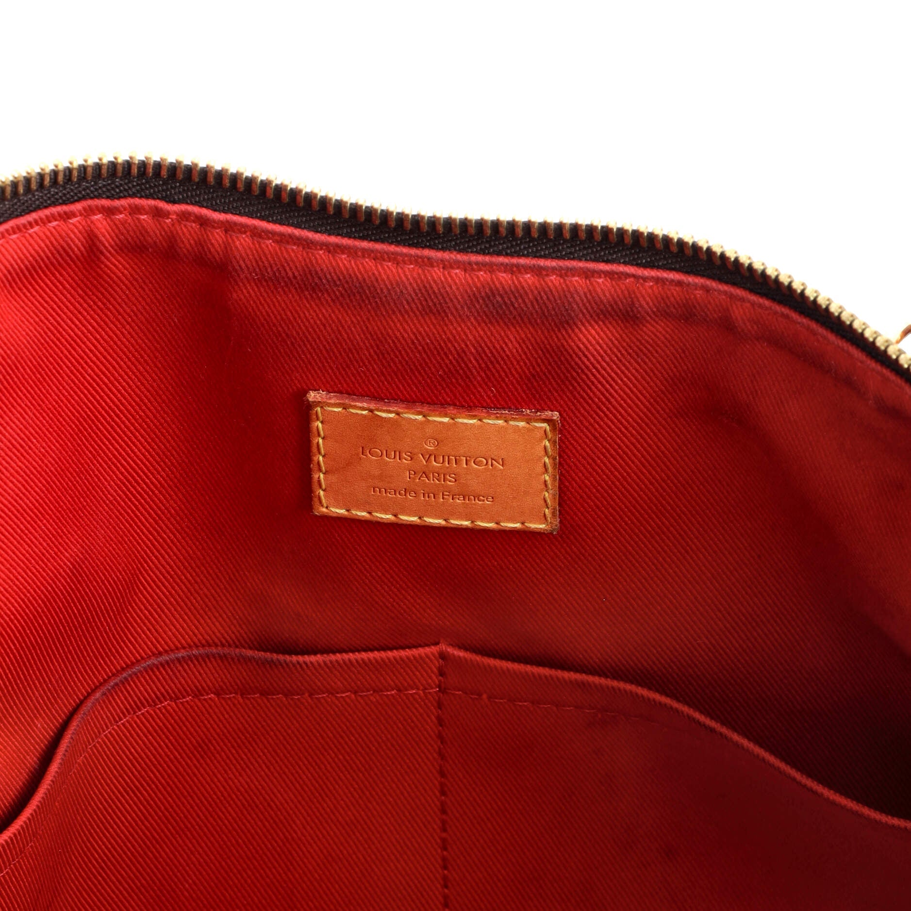 Louis Vuitton Tournelle Tote Monogram Canvas with Leather MM