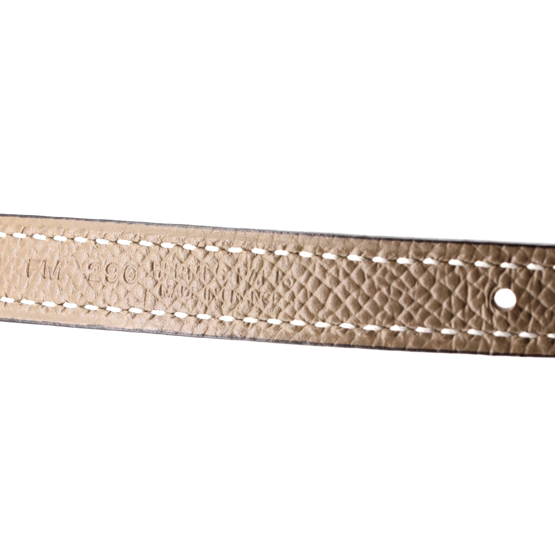 Hermes Ancre Reversible Belt Leather Thin
